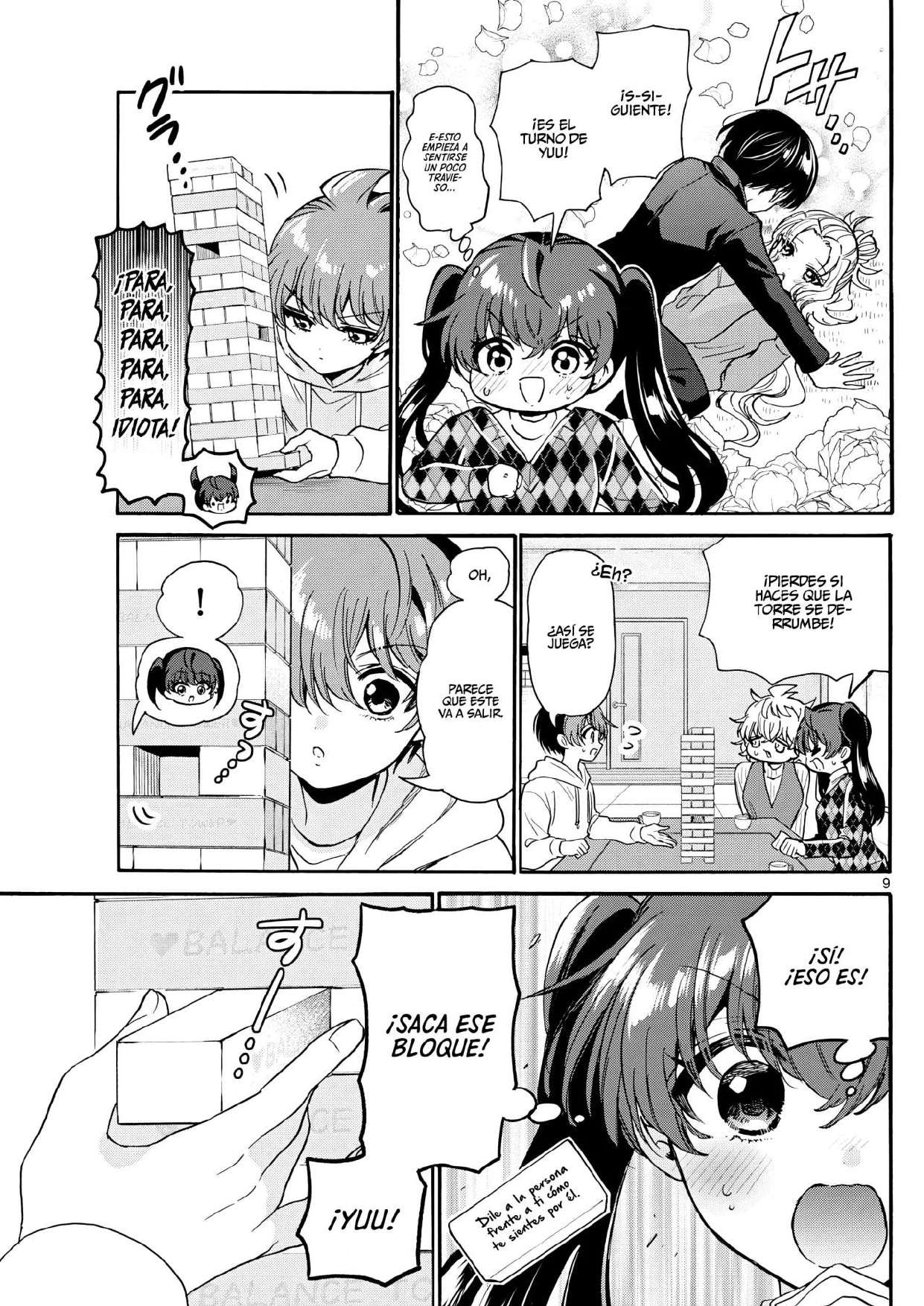 Mikadono Sanshimai wa Angai, Choroi Capitulo 192 página 9