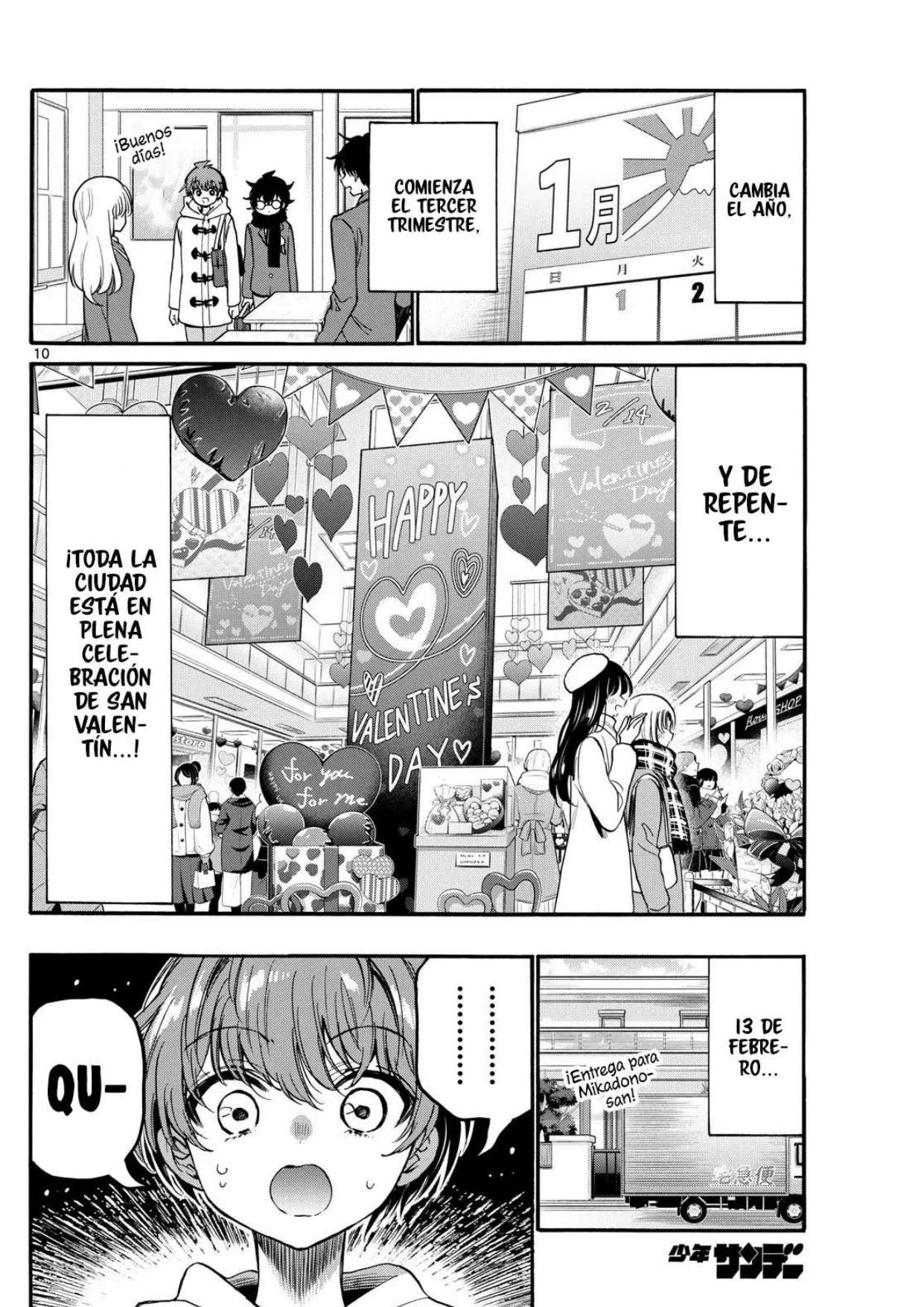 Mikadono Sanshimai wa Angai, Choroi Capitulo 194 página 10
