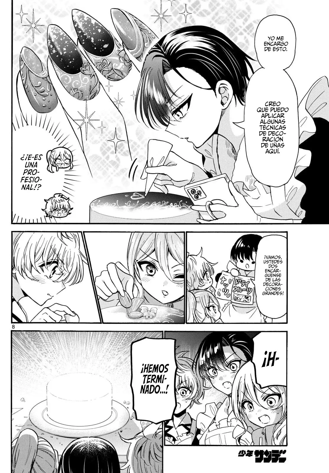 Mikadono Sanshimai wa Angai, Choroi Capitulo 195: ¡Feliz San Valentín! página 10