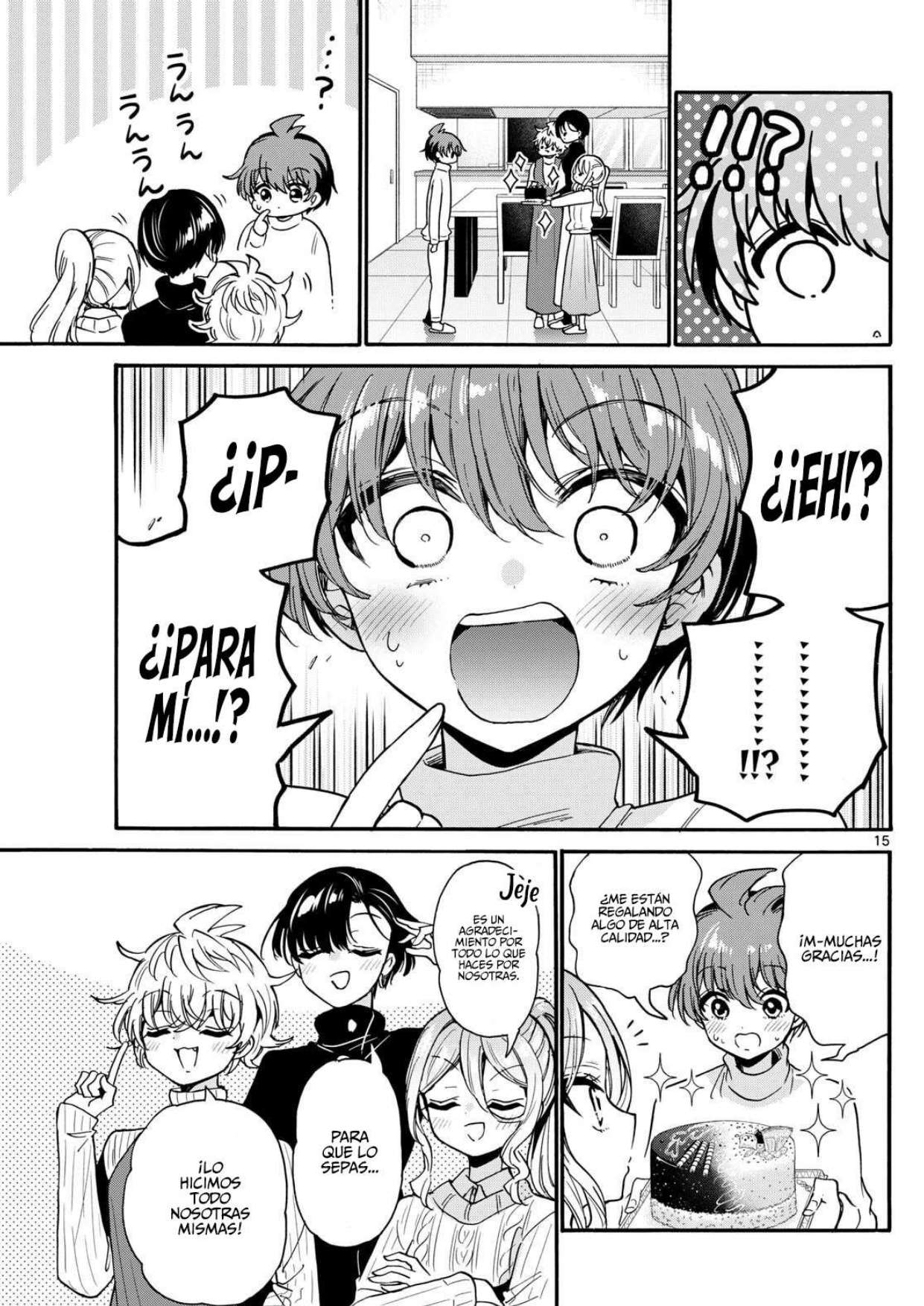 Mikadono Sanshimai wa Angai, Choroi Capitulo 195 página 14
