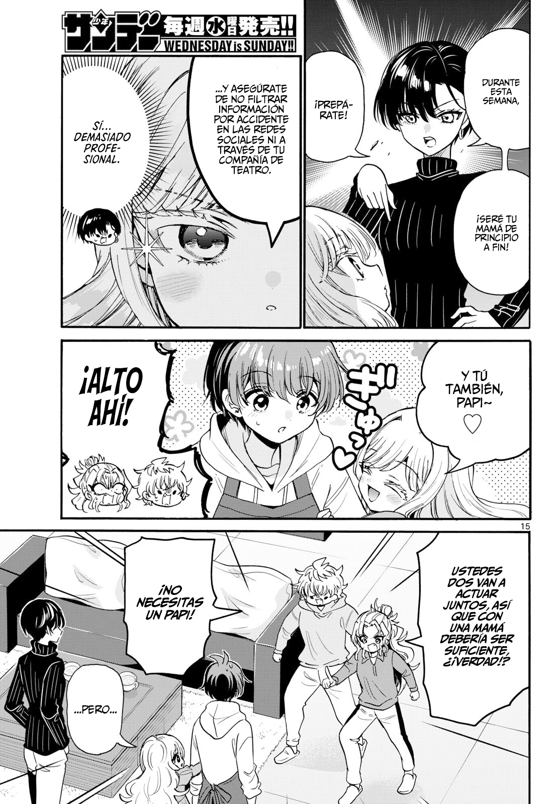 Mikadono Sanshimai wa Angai, Choroi Capitulo 197 página 18