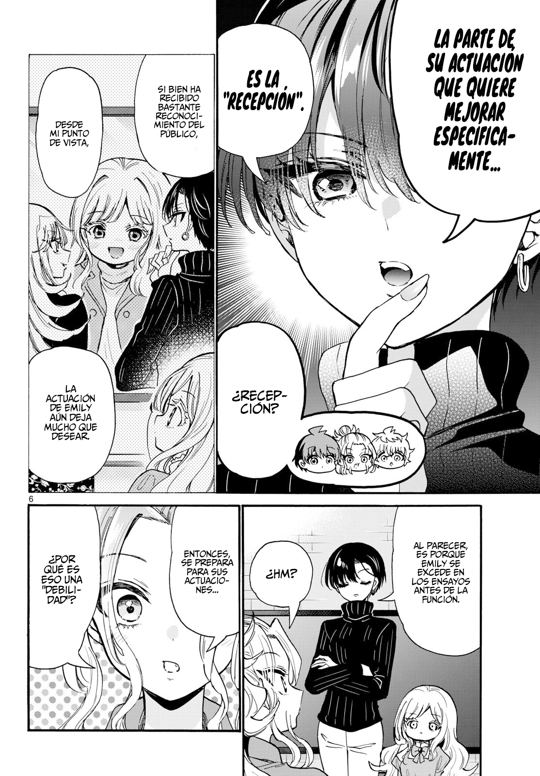 Mikadono Sanshimai wa Angai, Choroi Capitulo 197 página 9