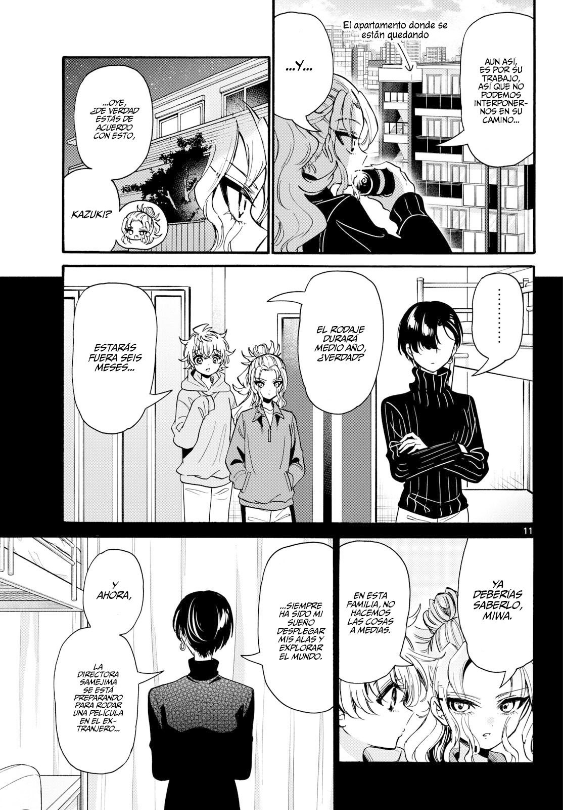 Mikadono Sanshimai wa Angai, Choroi Capitulo 198 página 11