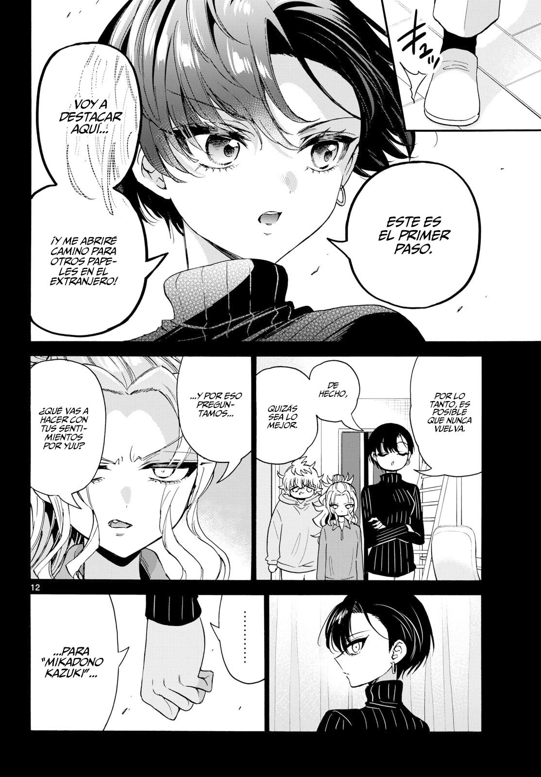 Mikadono Sanshimai wa Angai, Choroi Capitulo 198 página 12