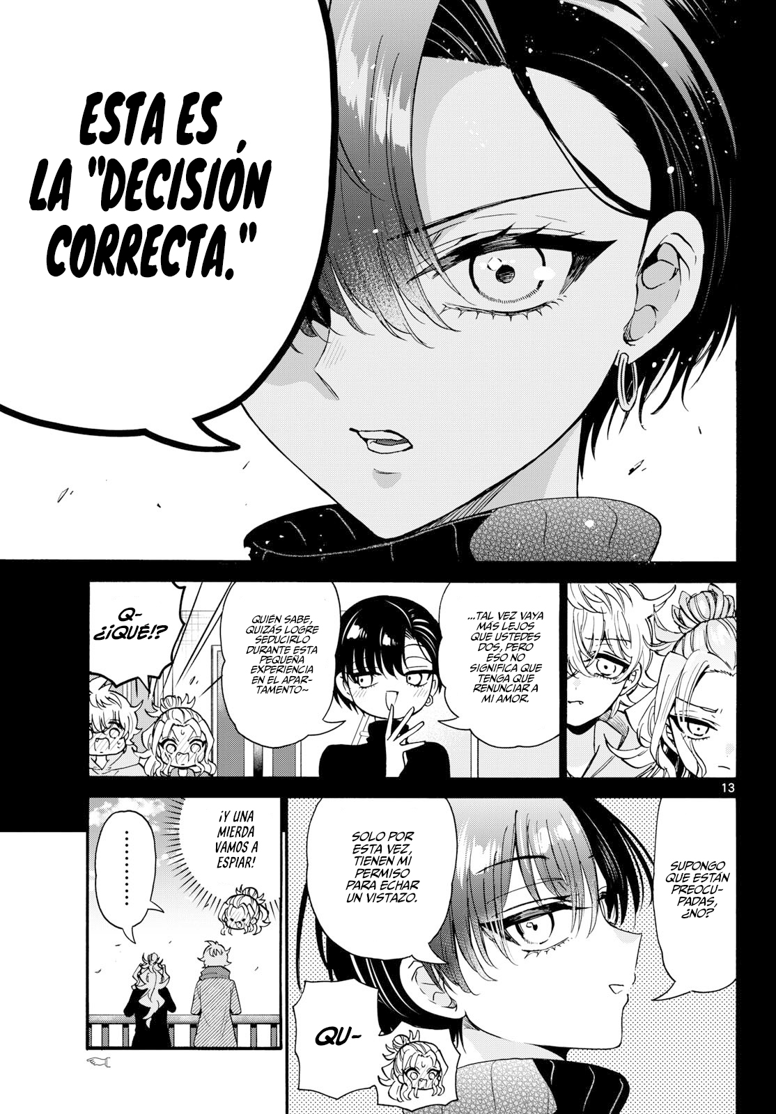 Mikadono Sanshimai wa Angai, Choroi Capitulo 198 página 13