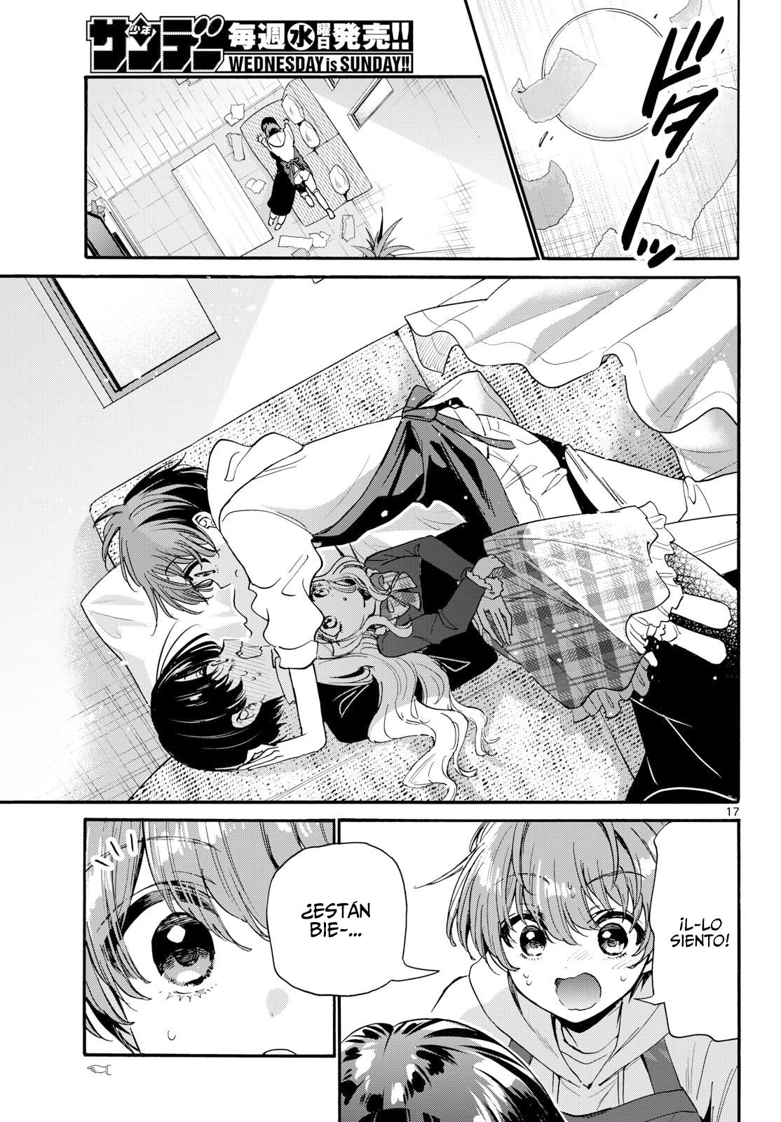 Mikadono Sanshimai wa Angai, Choroi Capitulo 198 página 17