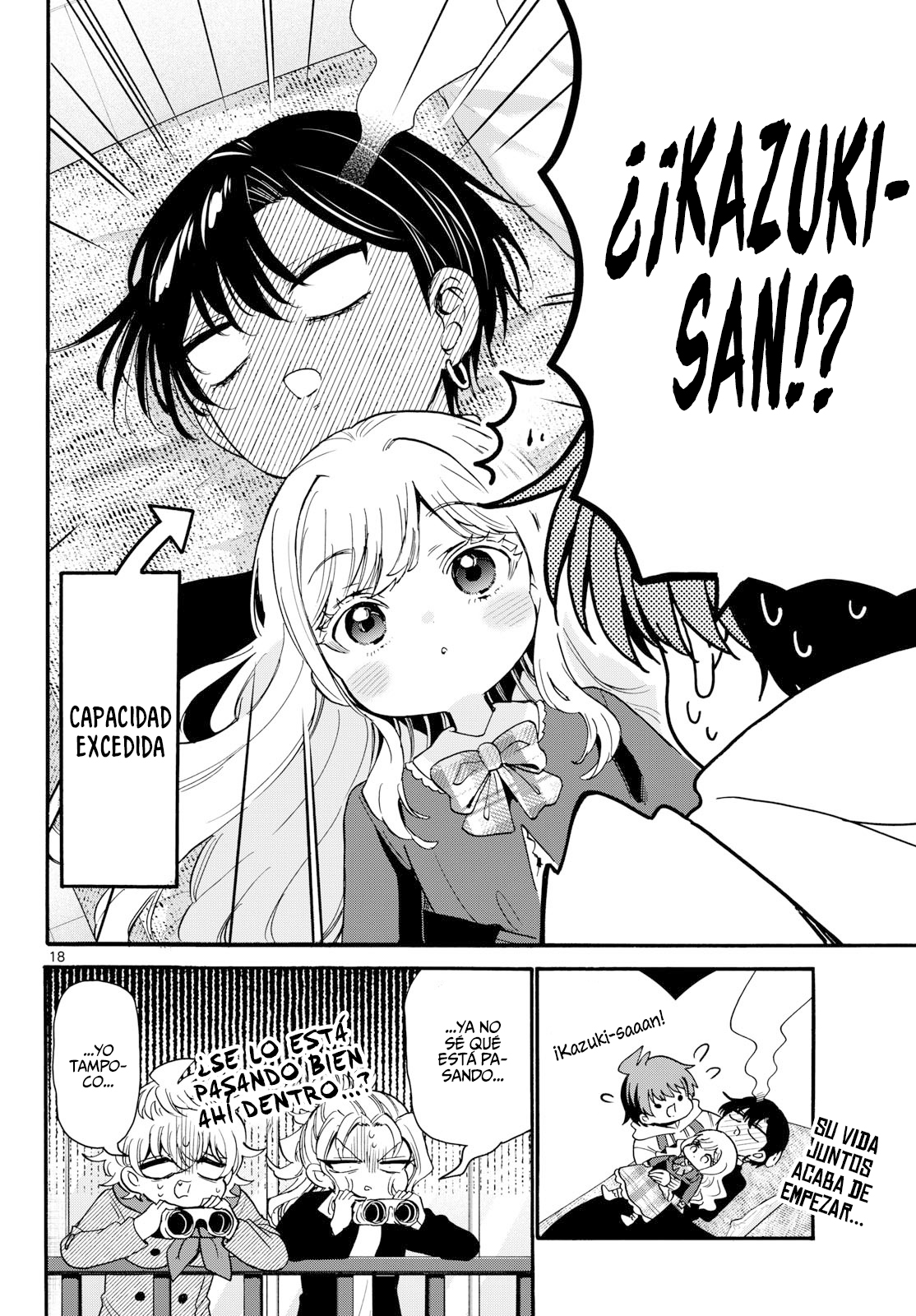 Mikadono Sanshimai wa Angai, Choroi Capitulo 198 página 18