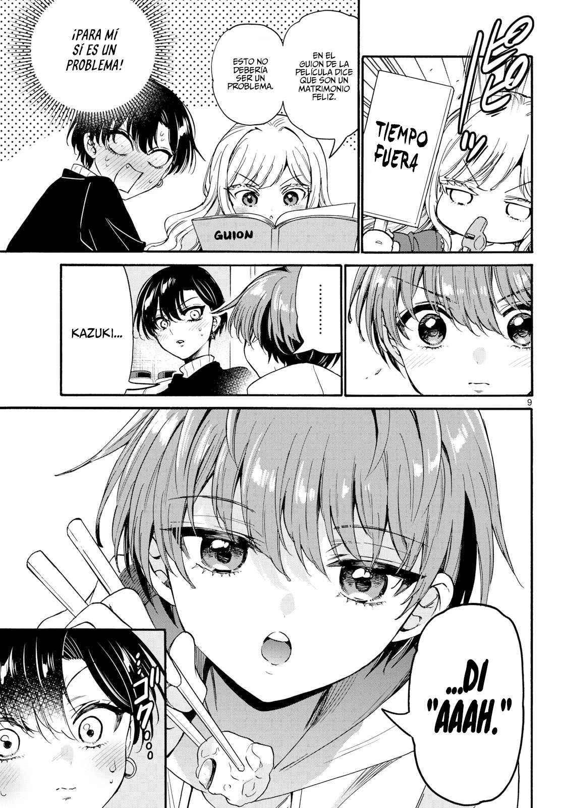 Mikadono Sanshimai wa Angai, Choroi Capitulo 198 página 9