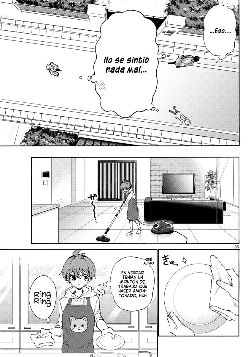 Mikadono Sanshimai wa Angai, Choroi Capitulo 2: Prodigios y el ordinario página 37