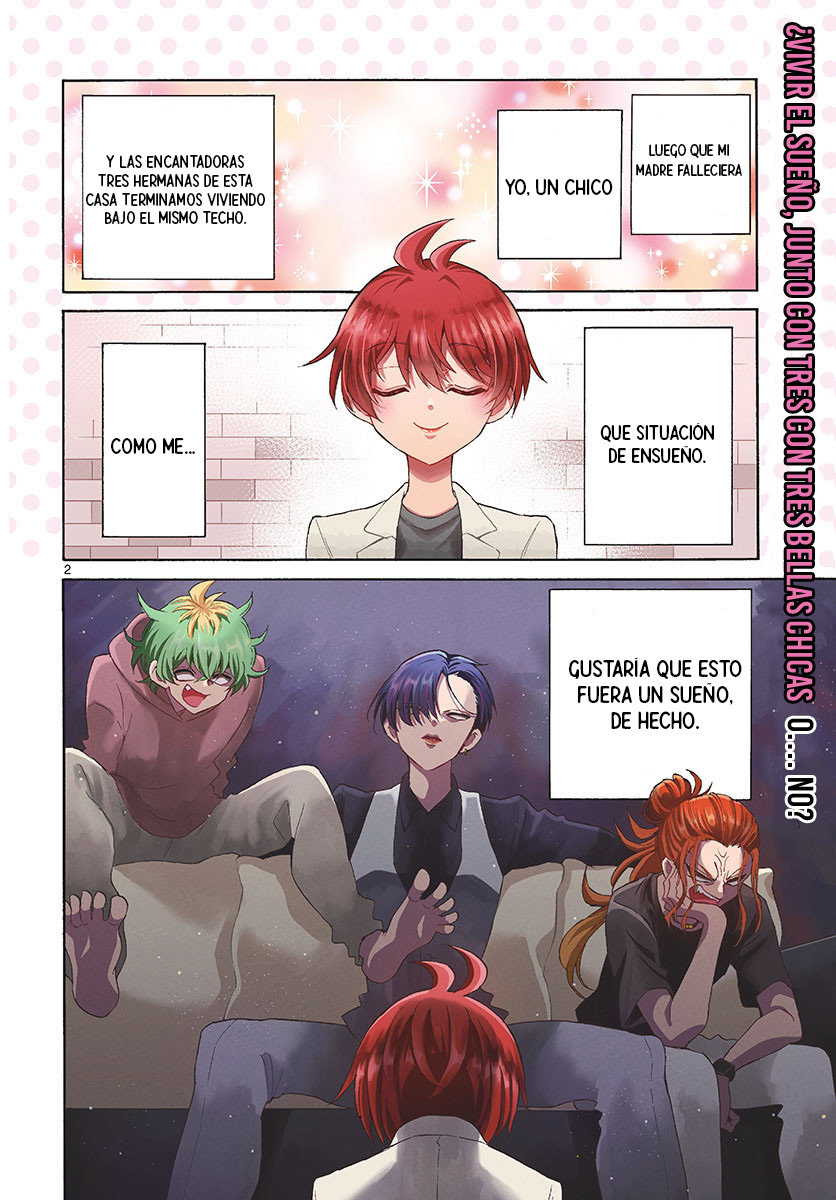 Mikadono Sanshimai wa Angai, Choroi Capitulo 2: Prodigios y el ordinario página 4