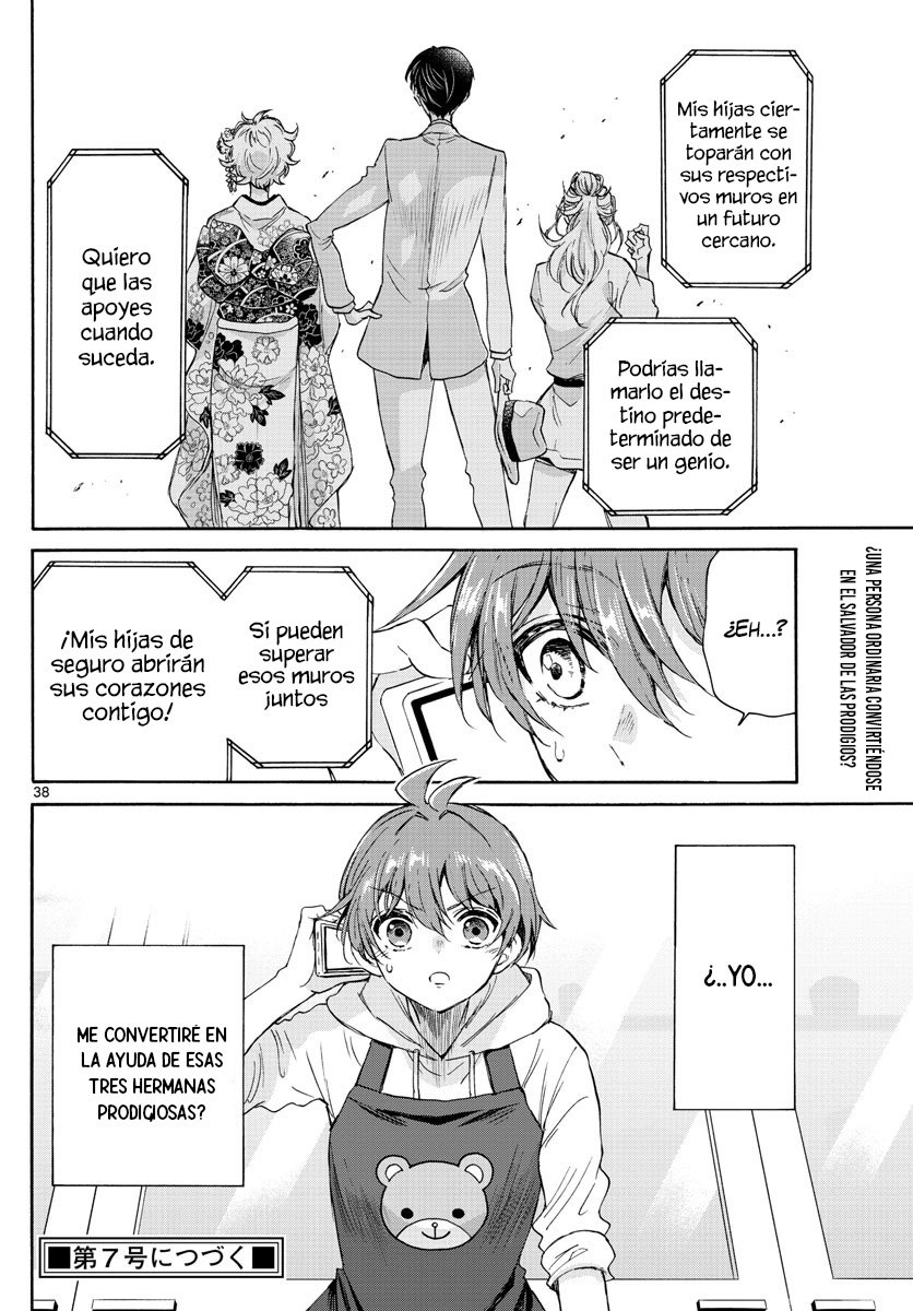 Mikadono Sanshimai wa Angai, Choroi Capitulo 2: Prodigios y el ordinario página 40