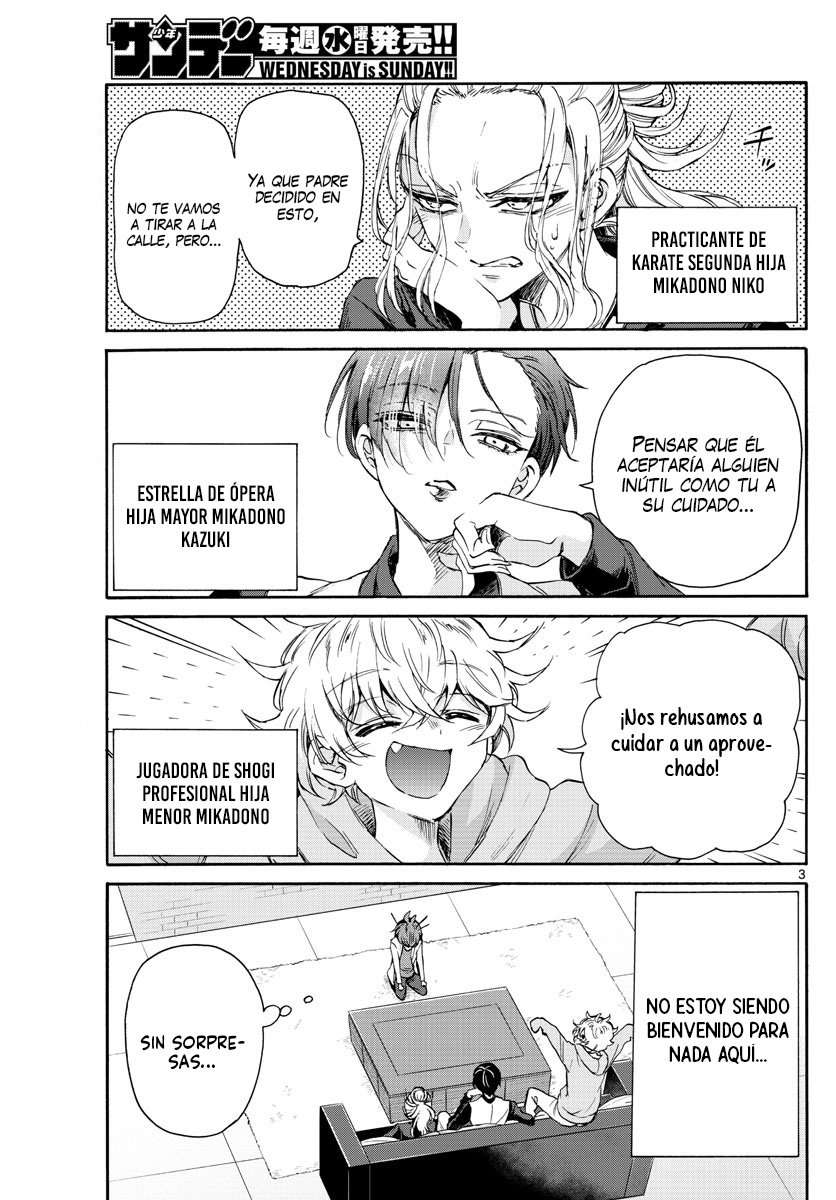 Mikadono Sanshimai wa Angai, Choroi Capitulo 2 página 5