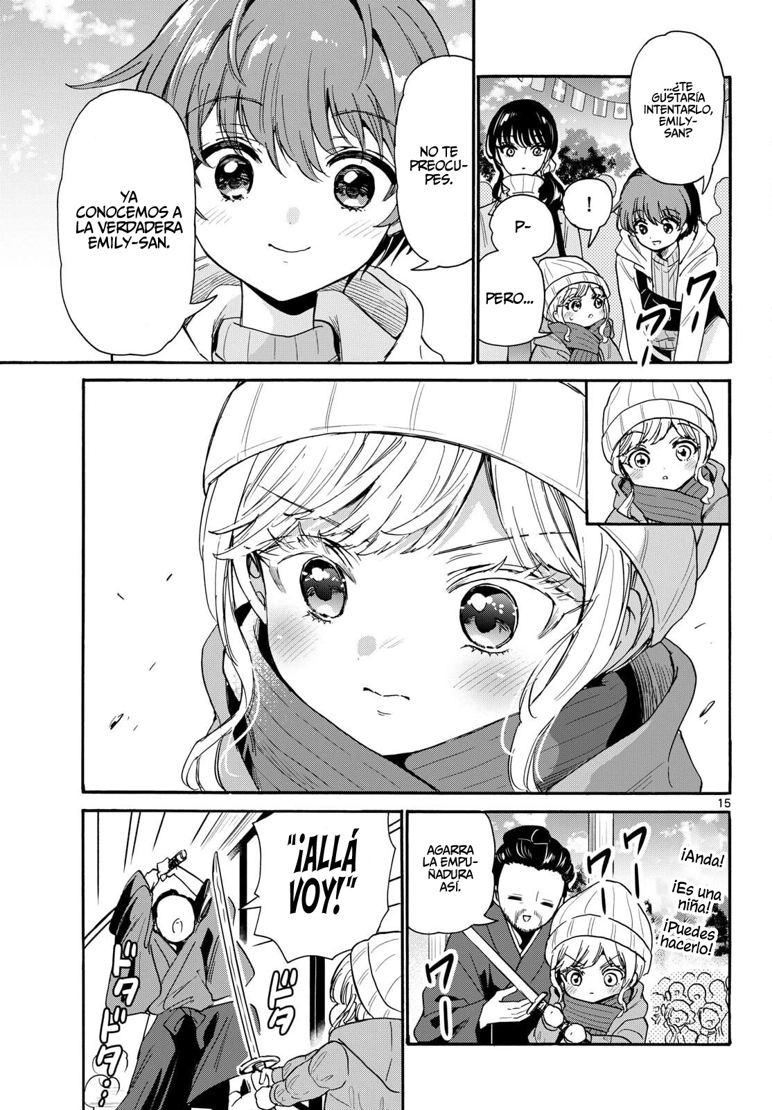 Mikadono Sanshimai wa Angai, Choroi Capitulo 201 página 15