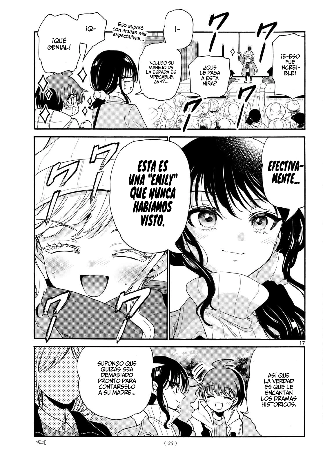 Mikadono Sanshimai wa Angai, Choroi Capitulo 201 página 17