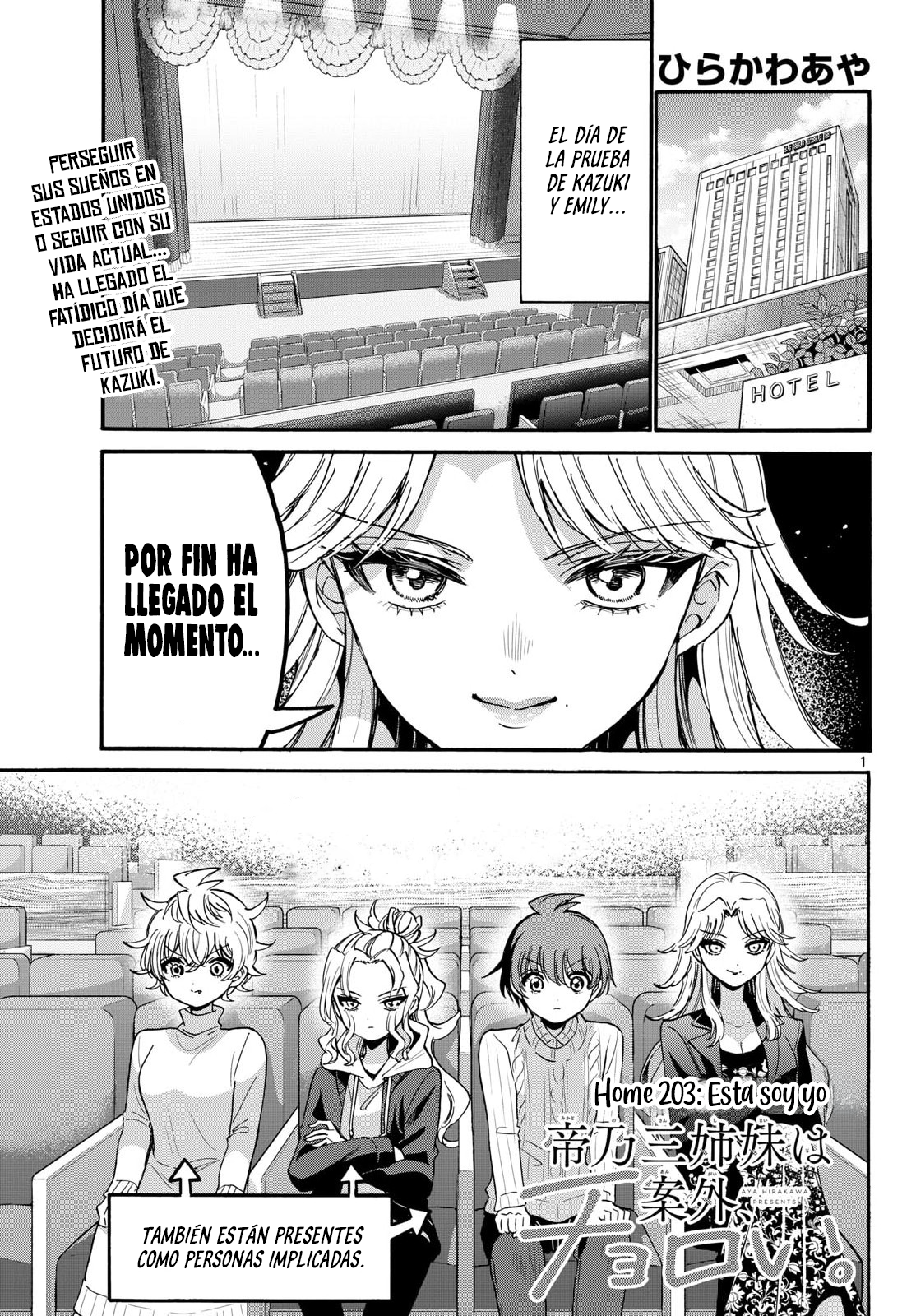 Mikadono Sanshimai wa Angai, Choroi Capitulo 203 página 4