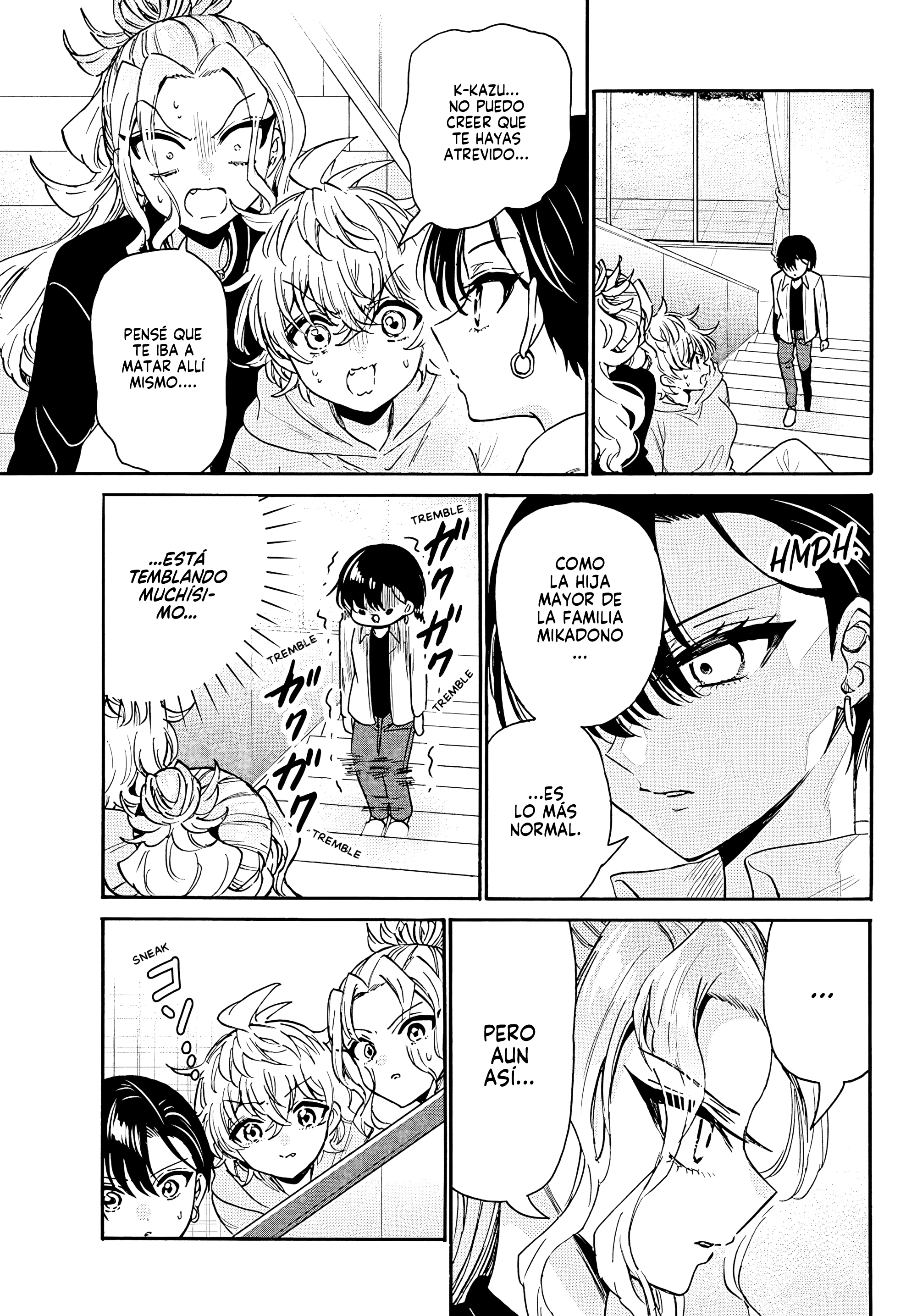 Mikadono Sanshimai wa Angai, Choroi Capitulo 204 página 7