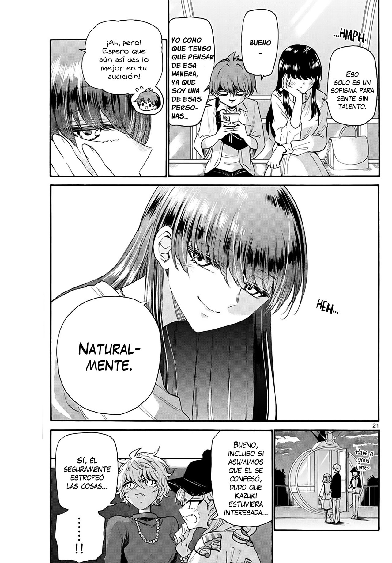 Mikadono Sanshimai wa Angai, Choroi Capitulo 21: Incluso Si Fracasas página 22