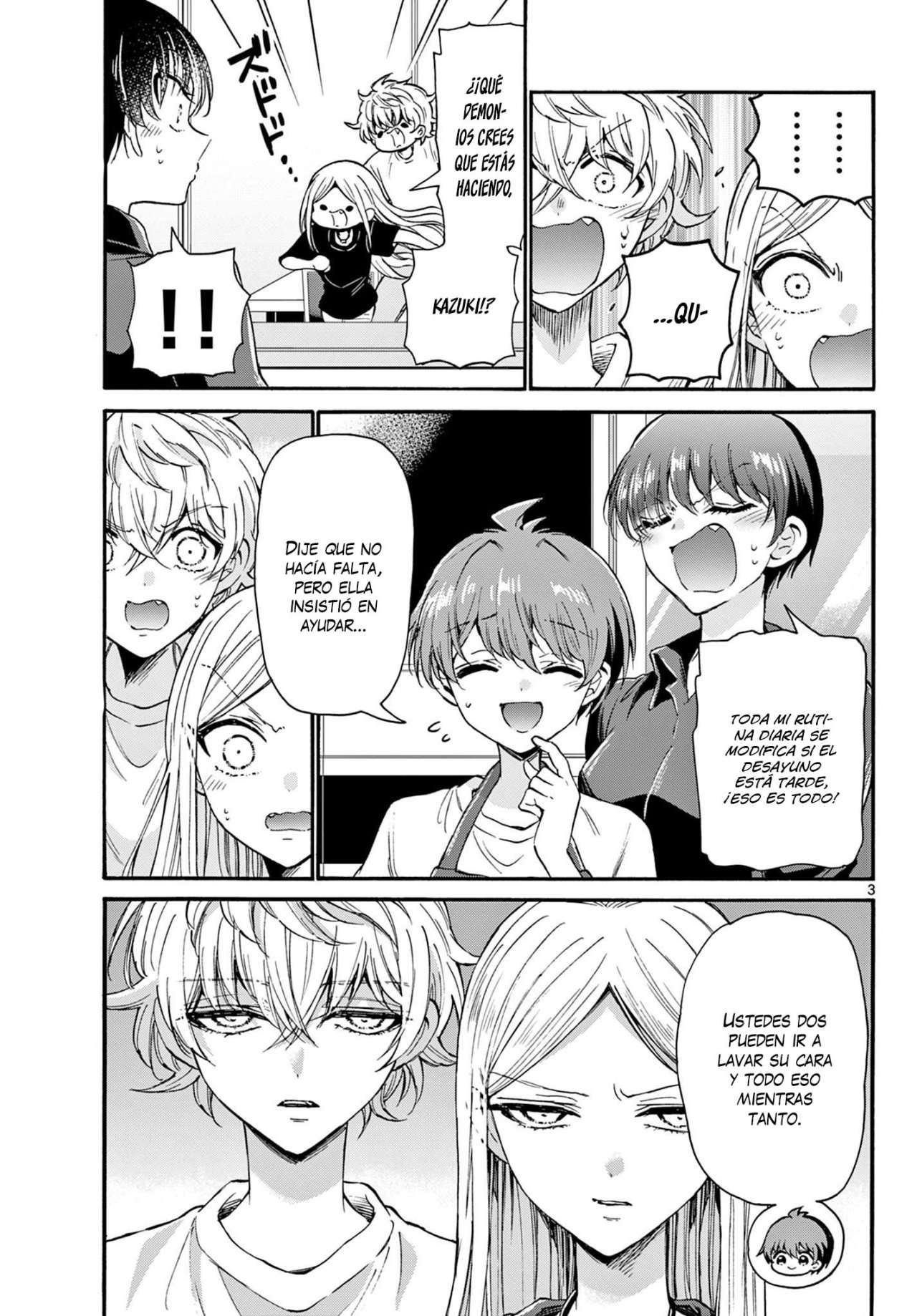 Mikadono Sanshimai wa Angai, Choroi Capitulo 23 página 5