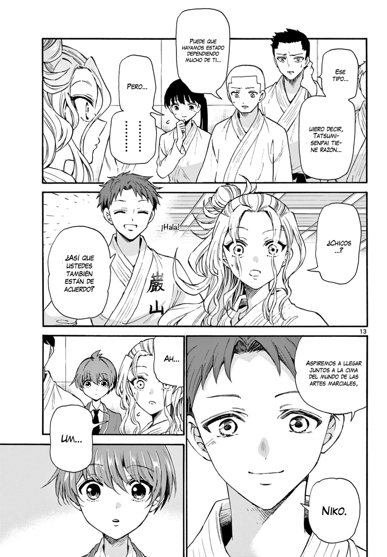 Mikadono Sanshimai wa Angai, Choroi Capitulo 25: Quiero que estemos juntos. página 14