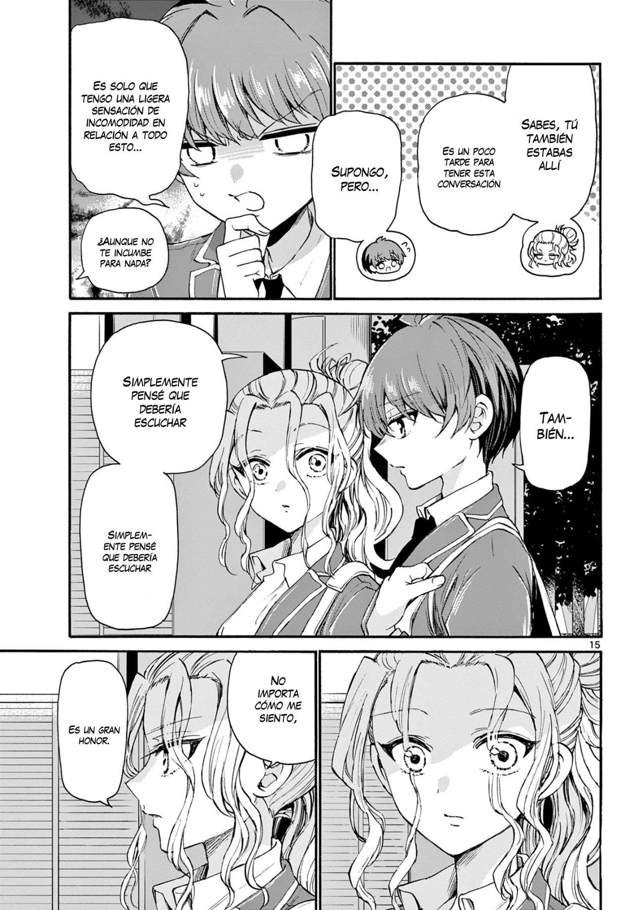 Mikadono Sanshimai wa Angai, Choroi Capitulo 25: Quiero que estemos juntos. página 16