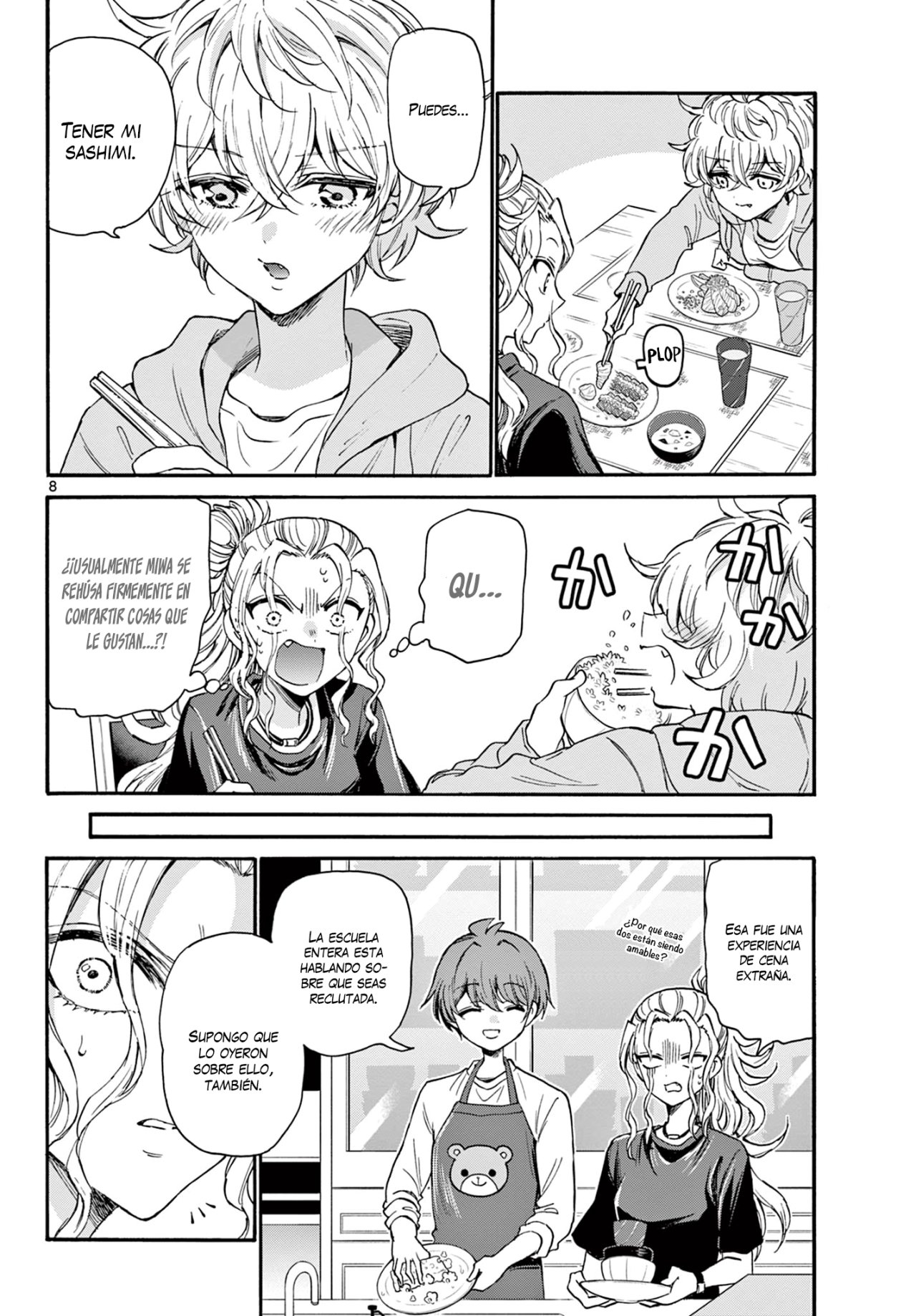 Mikadono Sanshimai wa Angai, Choroi Capitulo 26: Yo también... página 9