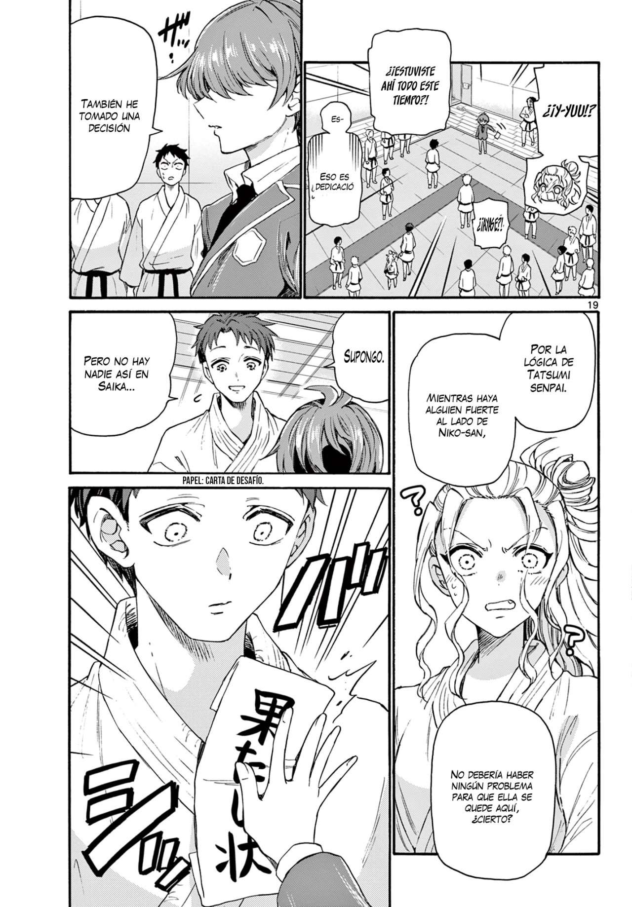 Mikadono Sanshimai wa Angai, Choroi Capitulo 26 página 20