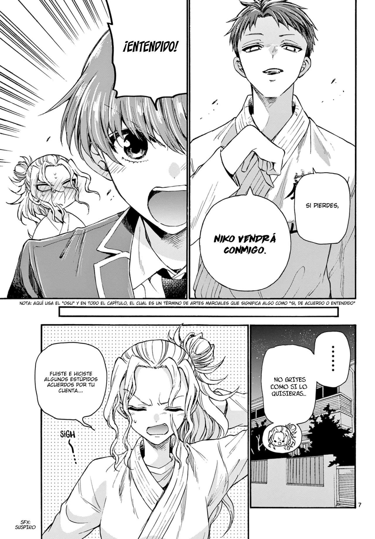 Mikadono Sanshimai wa Angai, Choroi Capitulo 27 página 8