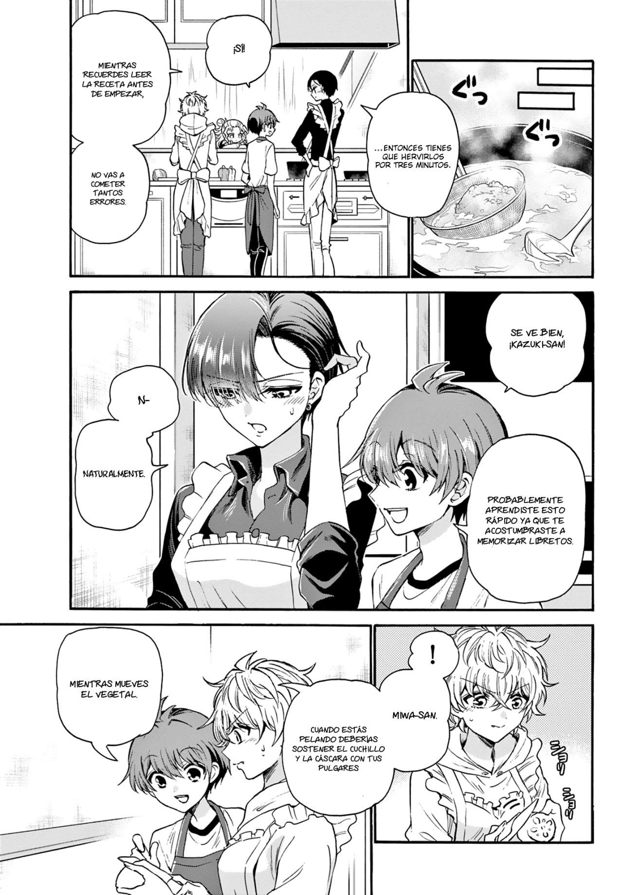 Mikadono Sanshimai wa Angai, Choroi Capitulo 28: ¡De alguna forma es agradable! página 12
