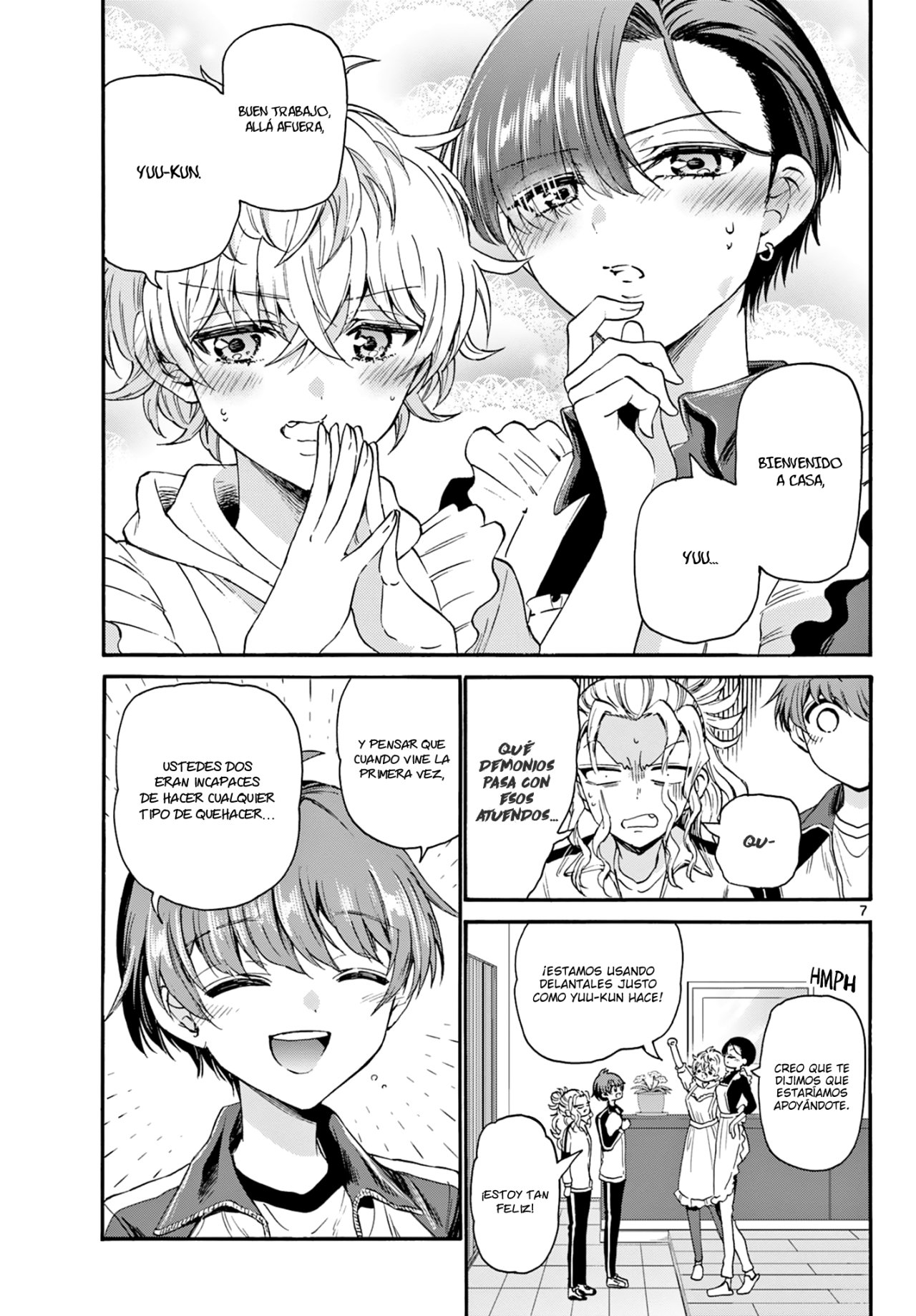 Mikadono Sanshimai wa Angai, Choroi Capitulo 28: ¡De alguna forma es agradable! página 8