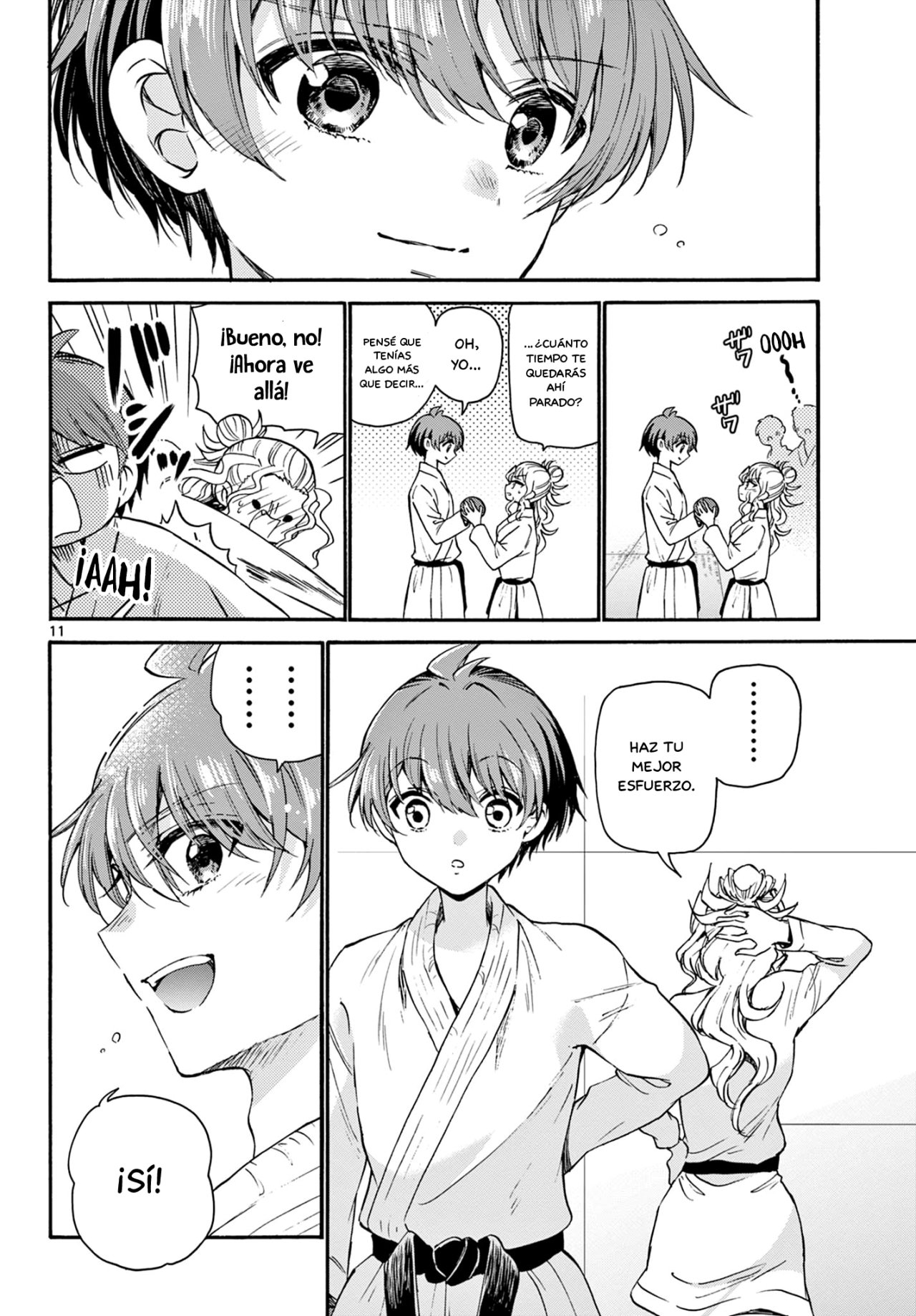 Mikadono Sanshimai wa Angai, Choroi Capitulo 30: ¡Definitivamente ganaré! página 12