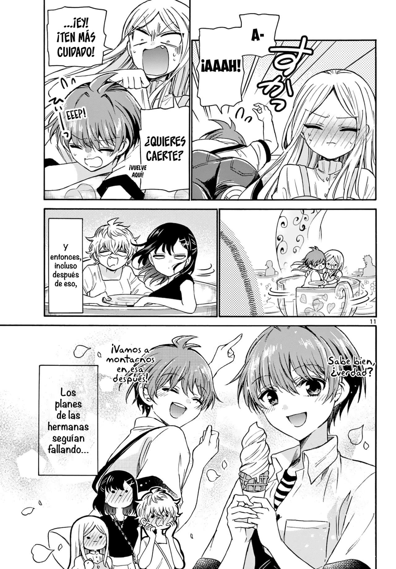 Mikadono Sanshimai wa Angai, Choroi Capitulo 35 página 12