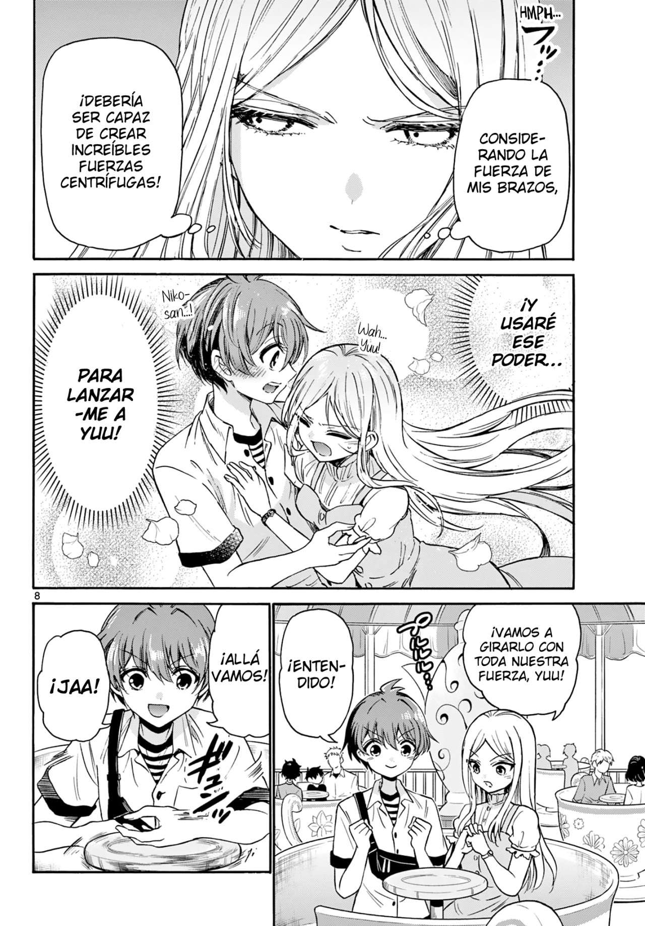 Mikadono Sanshimai wa Angai, Choroi Capitulo 35 página 9