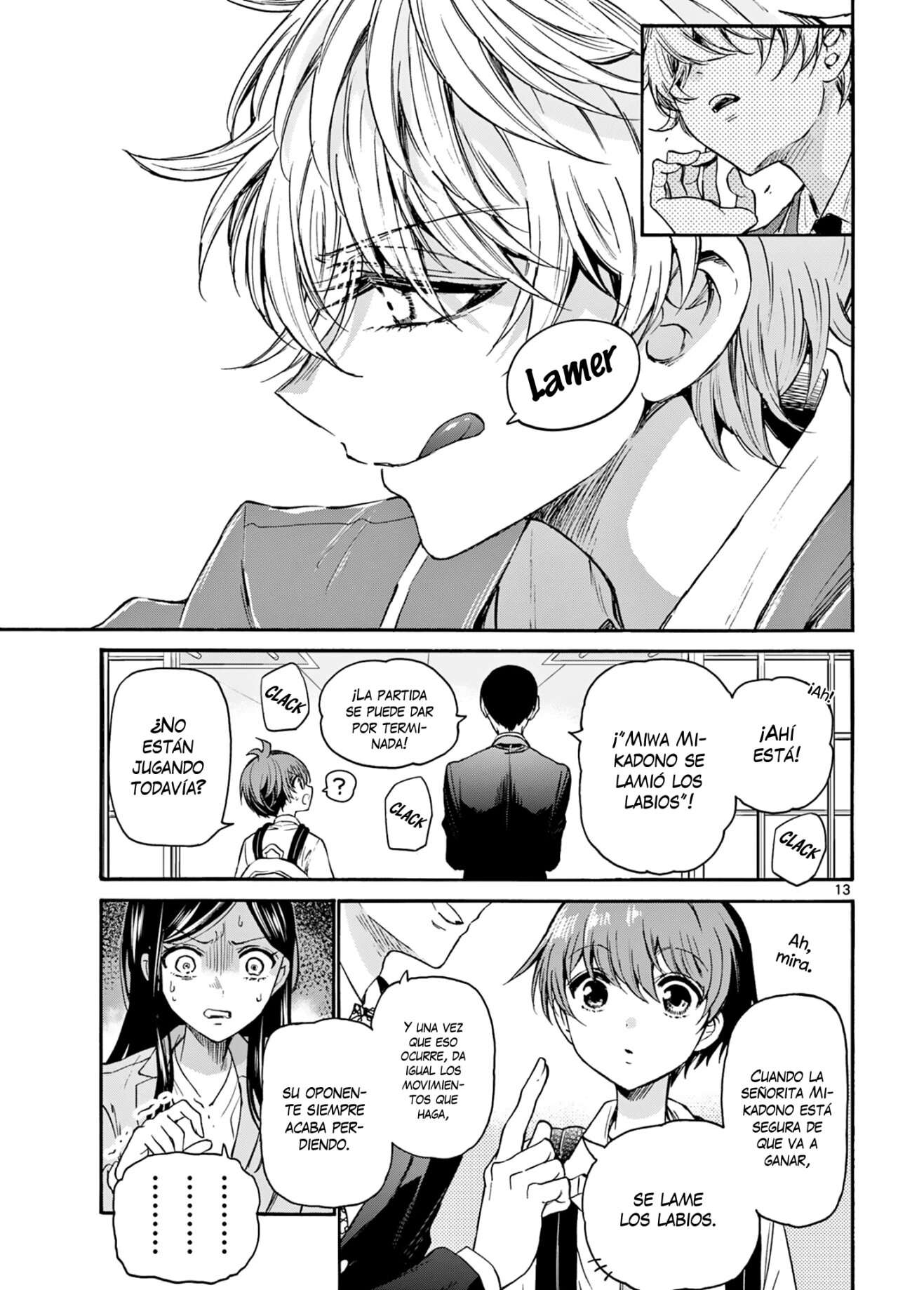 Mikadono Sanshimai wa Angai, Choroi Capitulo 36 página 14