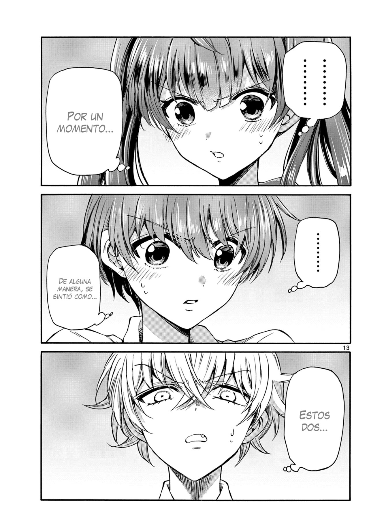 Mikadono Sanshimai wa Angai, Choroi Capitulo 37: ¿Esas dos son rivales? página 14