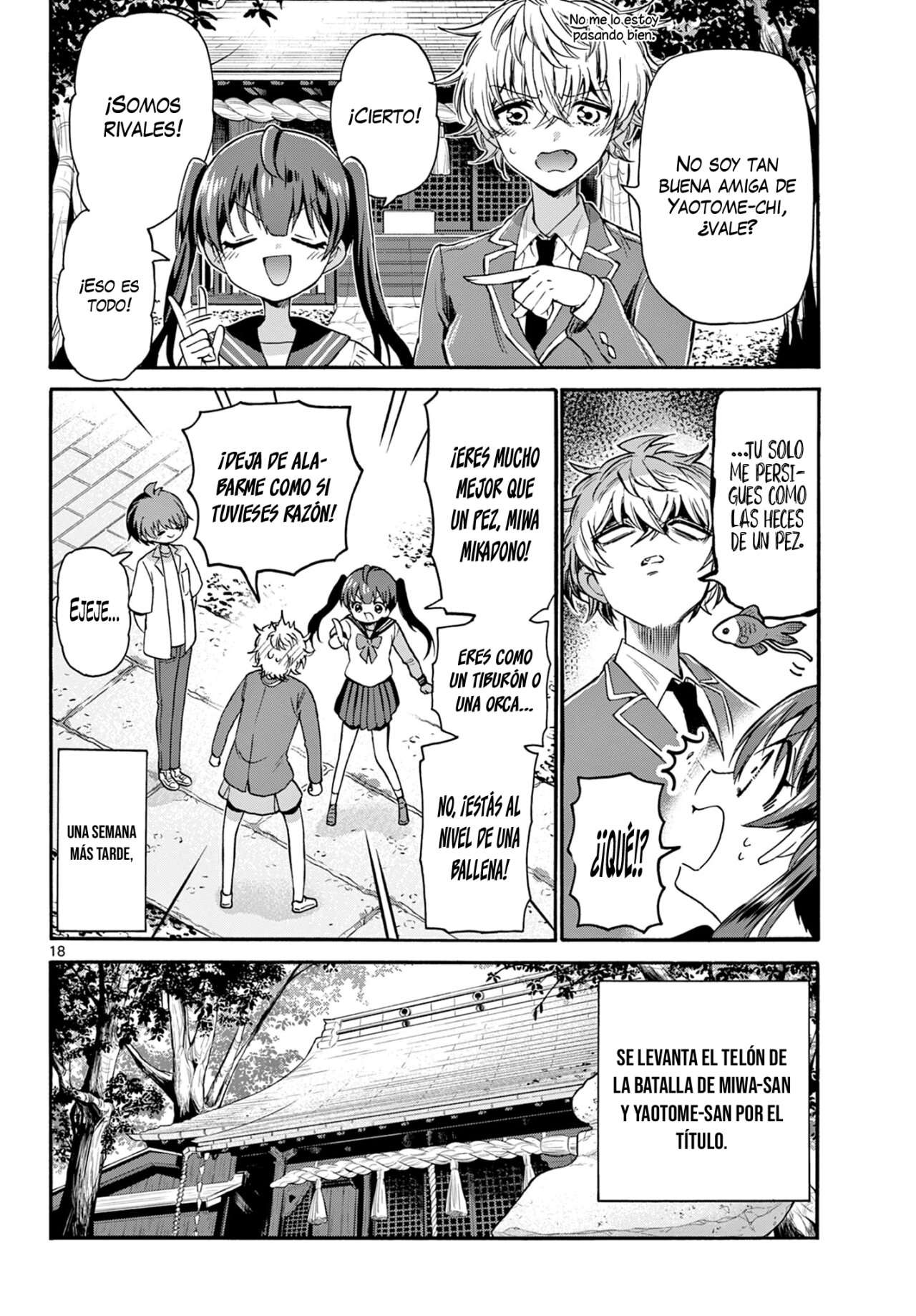 Mikadono Sanshimai wa Angai, Choroi Capitulo 37 página 19