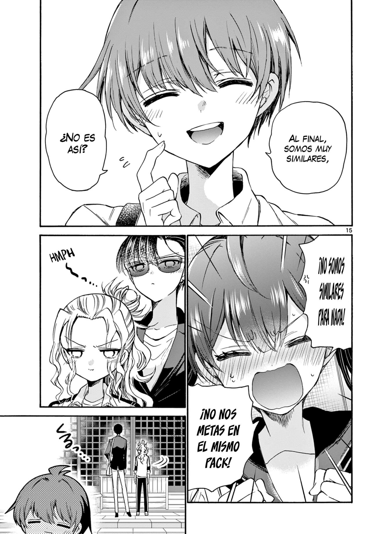 Mikadono Sanshimai wa Angai, Choroi Capitulo 38: La sombra de un genio. página 16