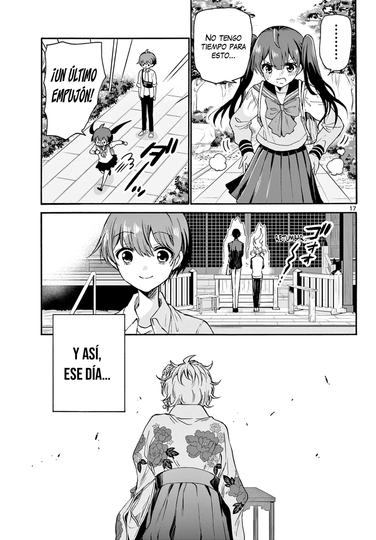 Mikadono Sanshimai wa Angai, Choroi Capitulo 38: La sombra de un genio. página 18