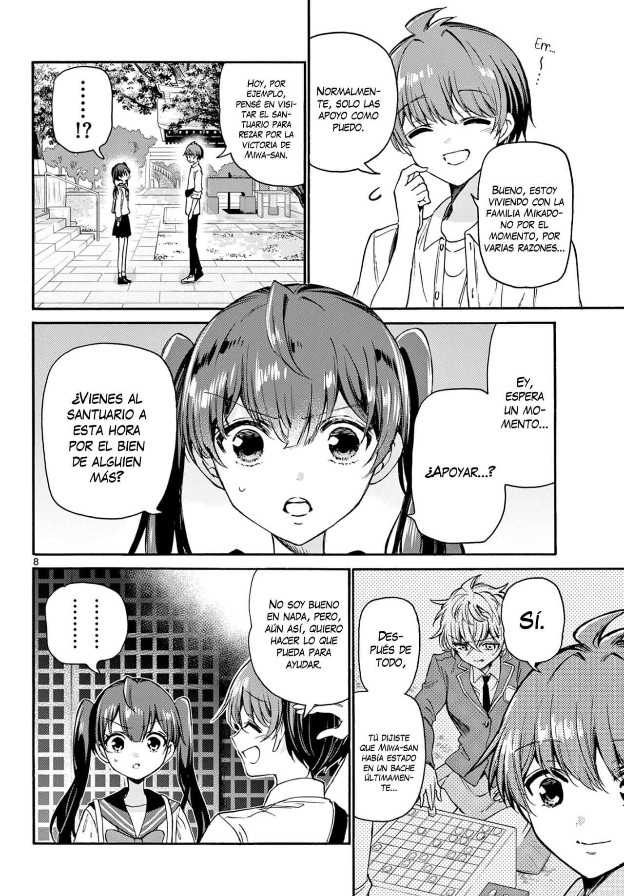 Mikadono Sanshimai wa Angai, Choroi Capitulo 38 página 9