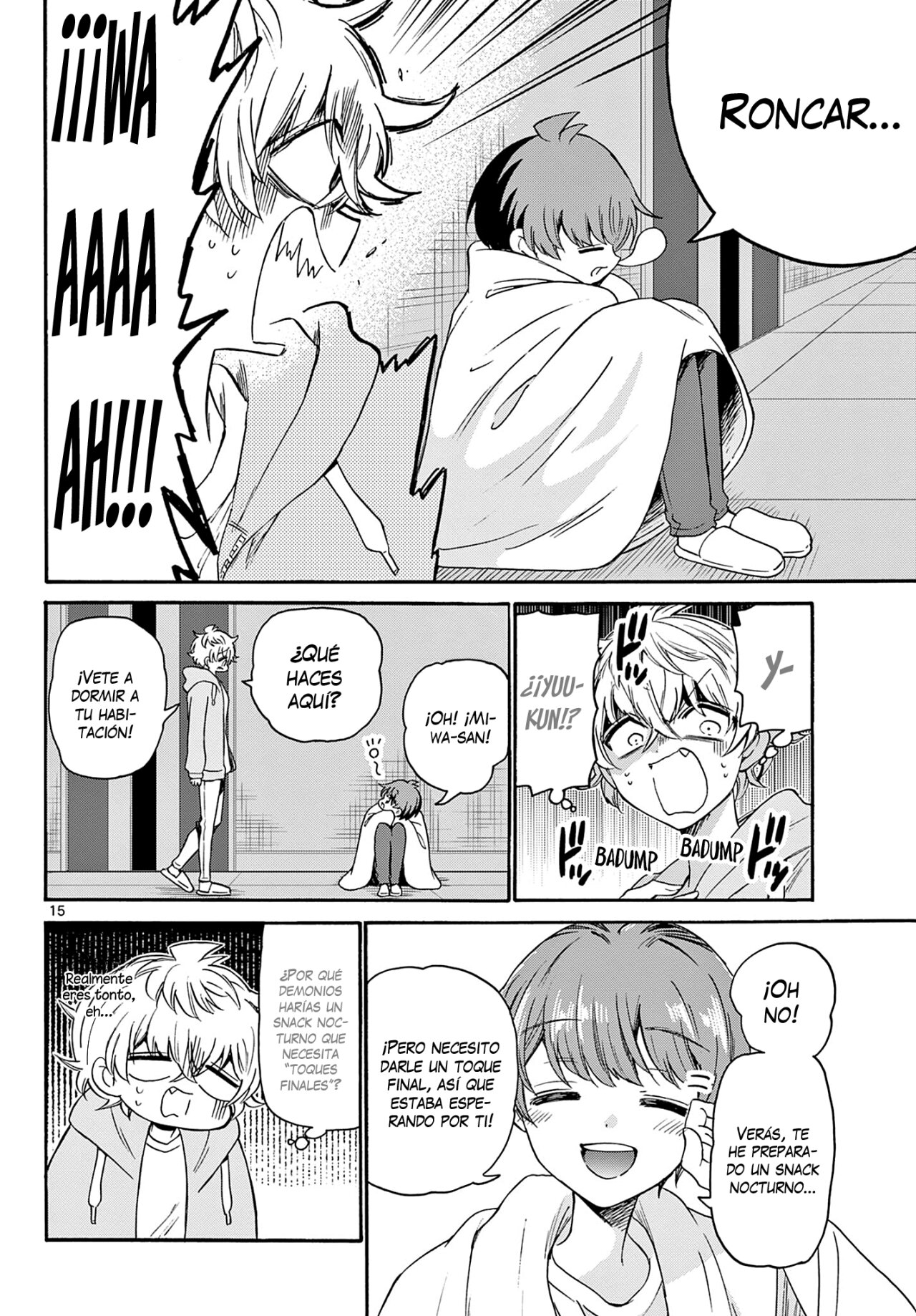 Mikadono Sanshimai wa Angai, Choroi Capitulo 39: Una noche reconfortante. página 16