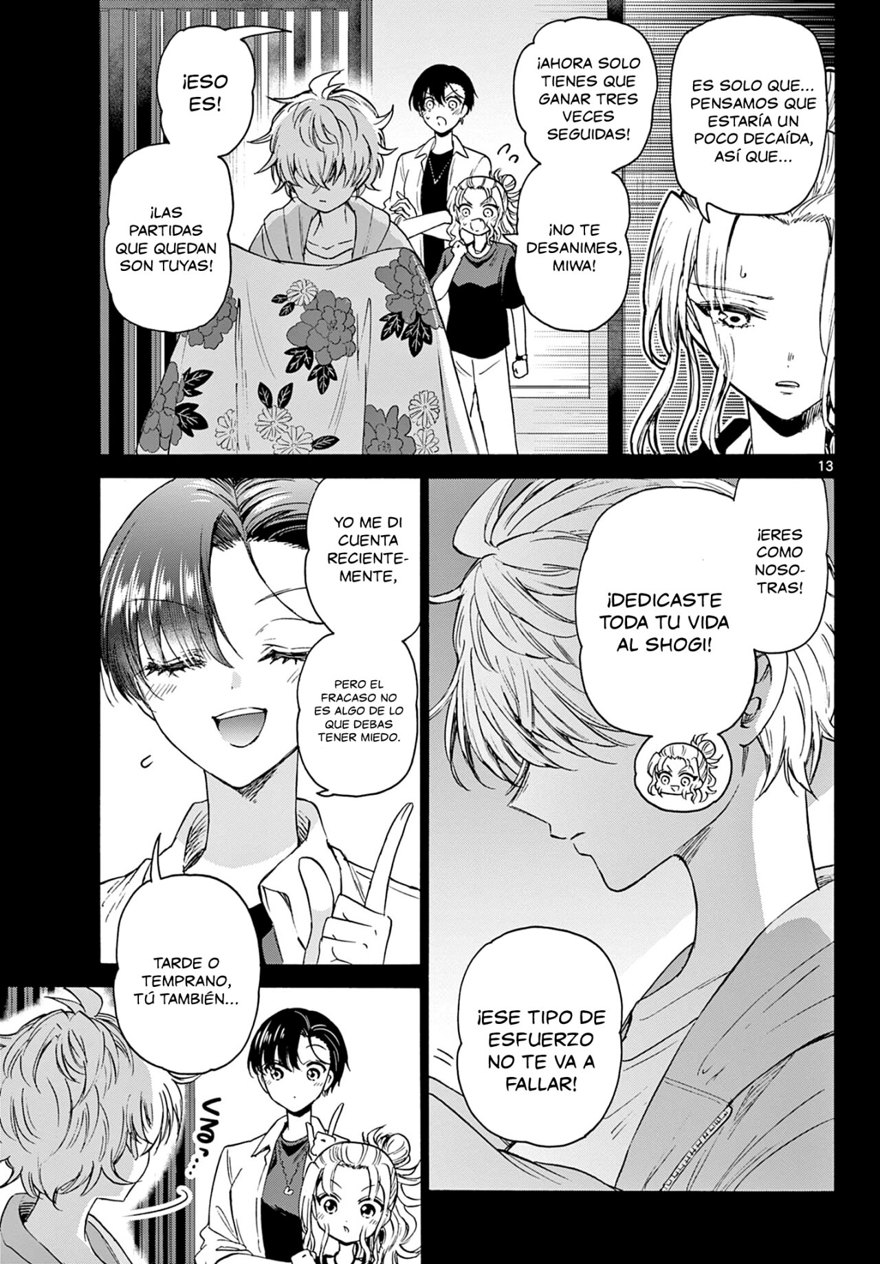 Mikadono Sanshimai wa Angai, Choroi Capitulo 40: Enfadada de verdad. página 14