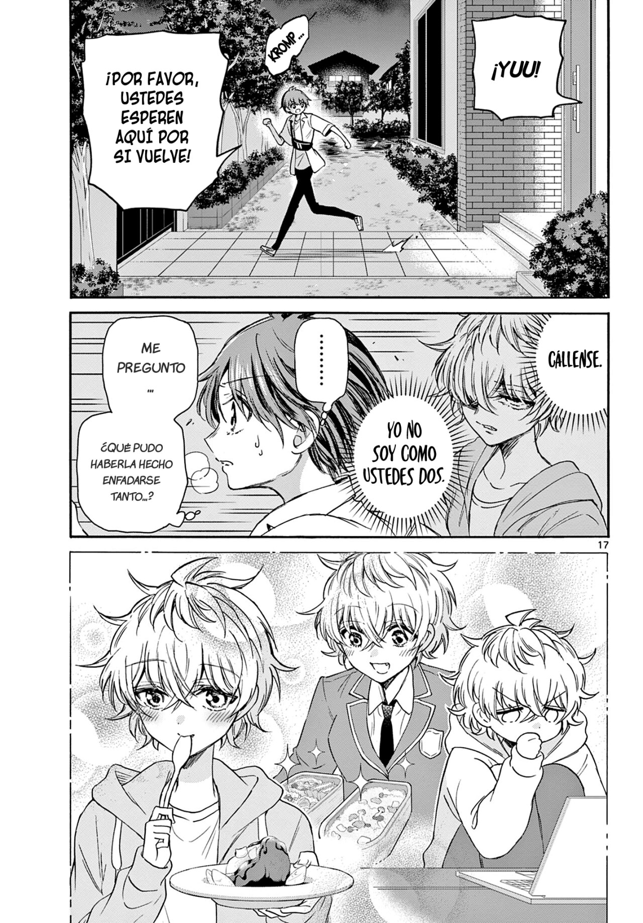 Mikadono Sanshimai wa Angai, Choroi Capitulo 40: Enfadada de verdad. página 18