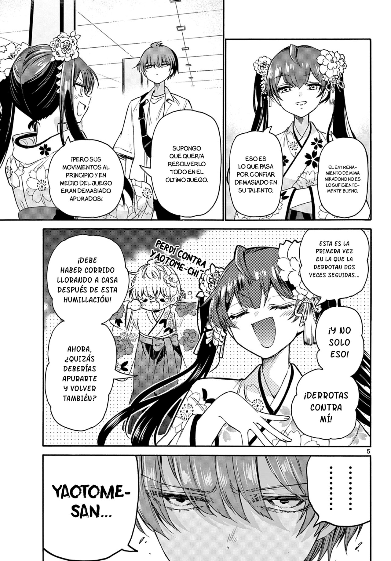 Mikadono Sanshimai wa Angai, Choroi Capitulo 40: Enfadada de verdad. página 6