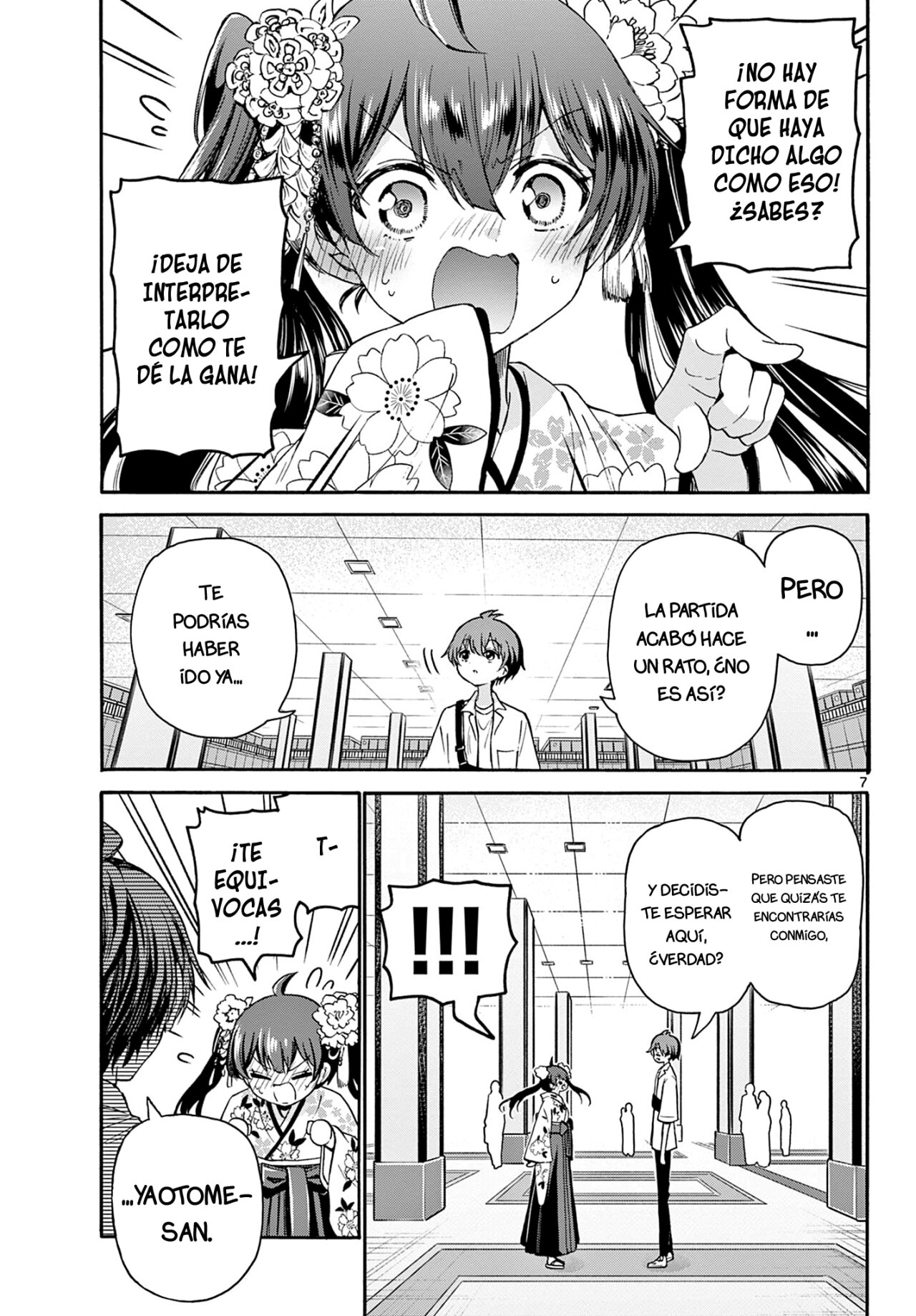 Mikadono Sanshimai wa Angai, Choroi Capitulo 40: Enfadada de verdad. página 8