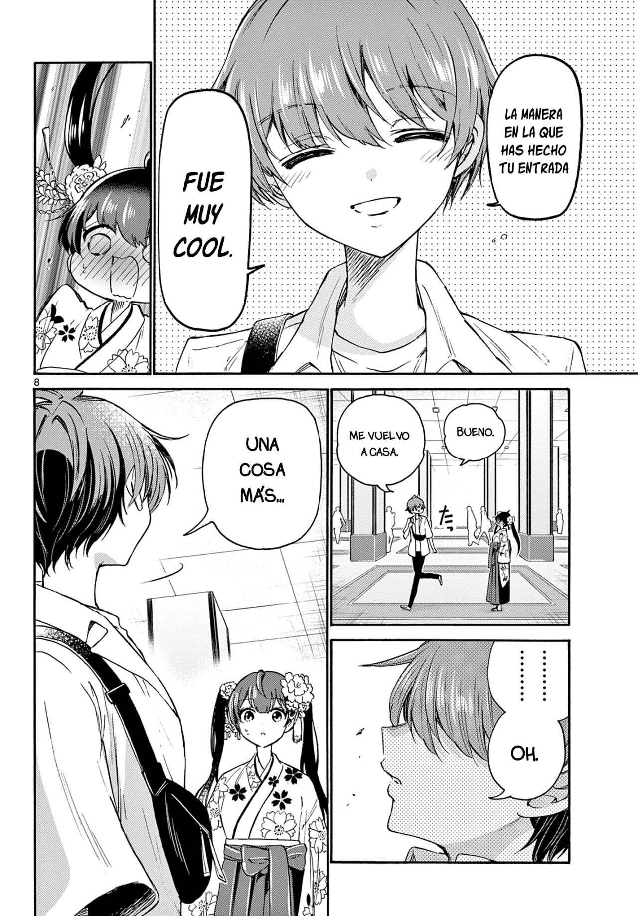 Mikadono Sanshimai wa Angai, Choroi Capitulo 40: Enfadada de verdad. página 9