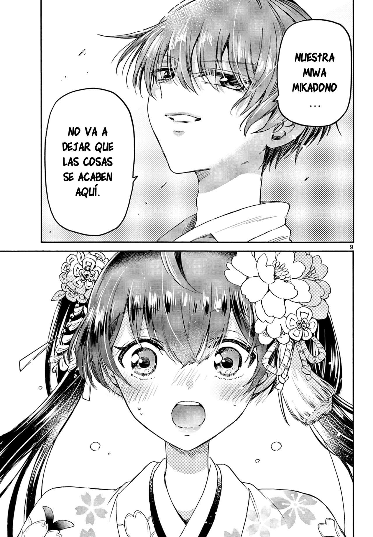 Mikadono Sanshimai wa Angai, Choroi Capitulo 40 página 9