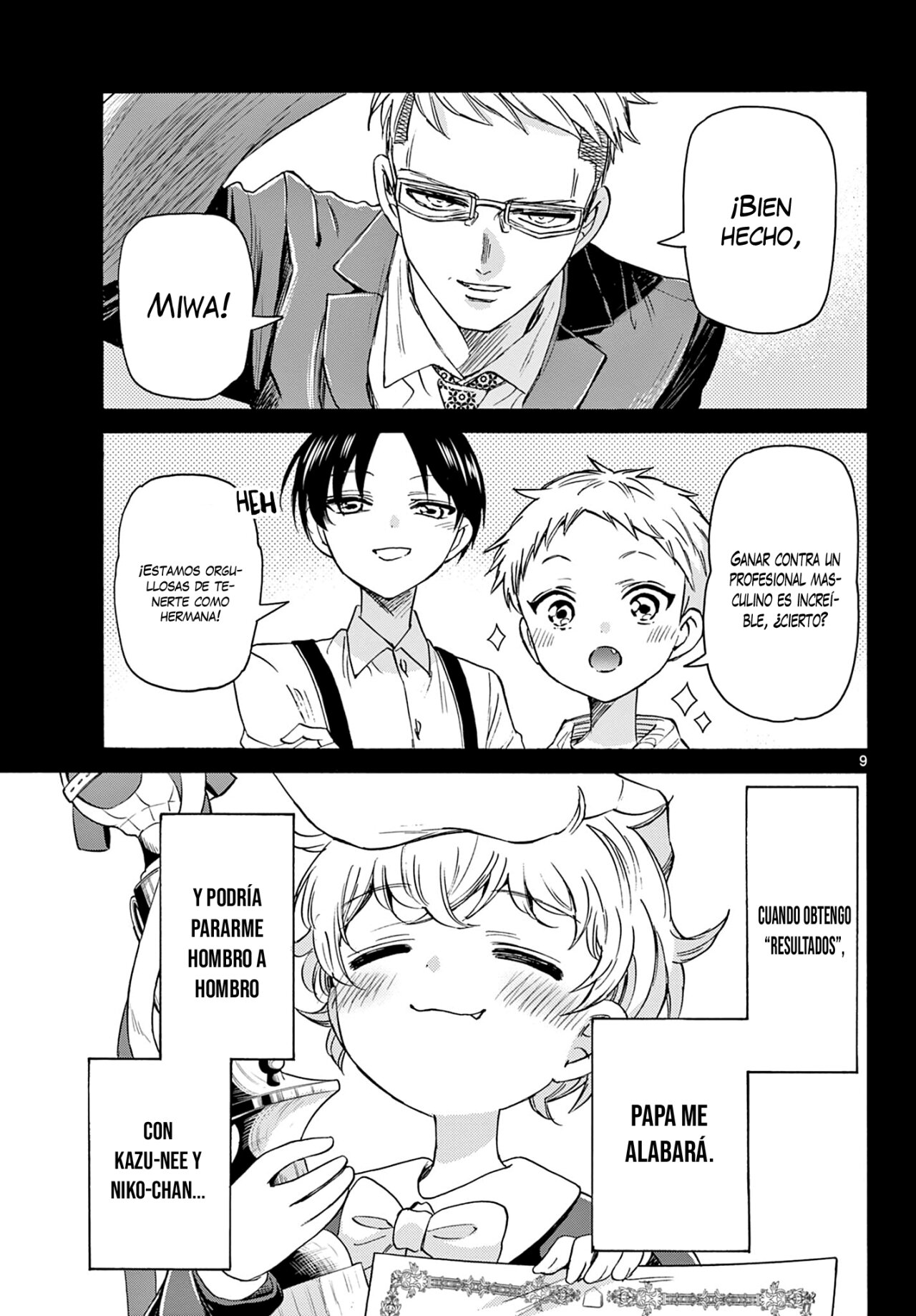 Mikadono Sanshimai wa Angai, Choroi Capitulo 41: Lo que ella entendió página 10