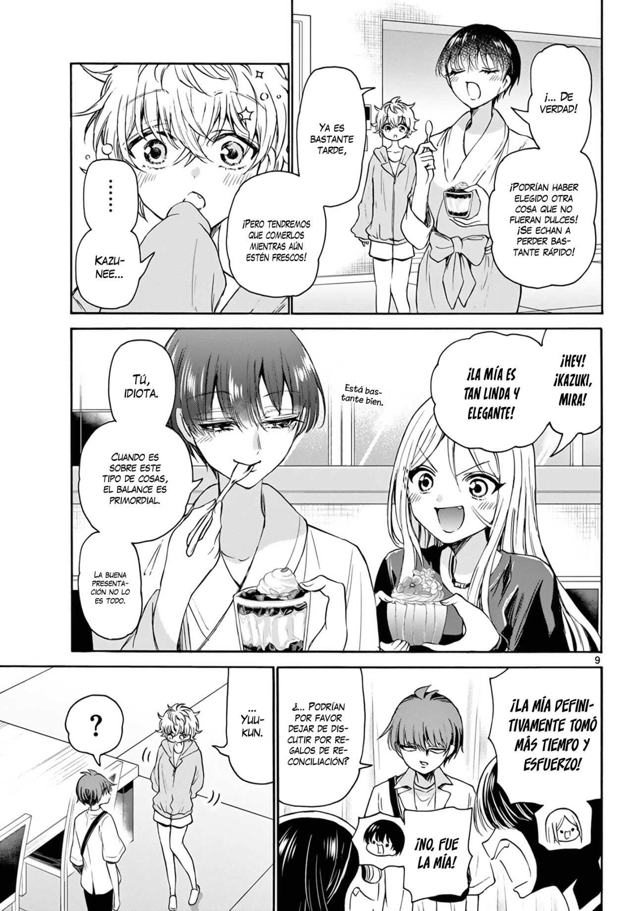 Mikadono Sanshimai wa Angai, Choroi Capitulo 43: ¿Por qué razón? página 10
