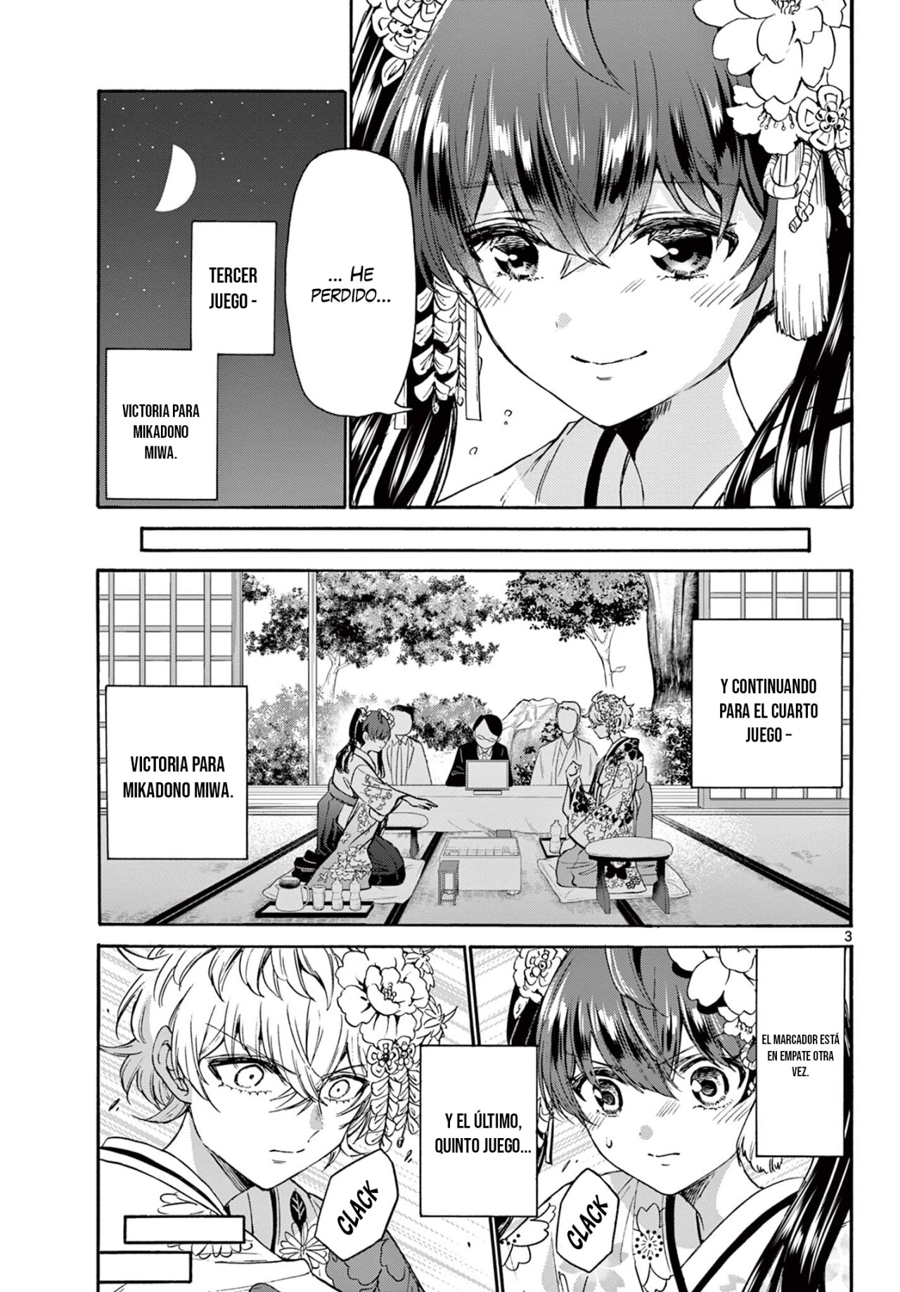 Mikadono Sanshimai wa Angai, Choroi Capitulo 45: Ahí está esa cara página 4