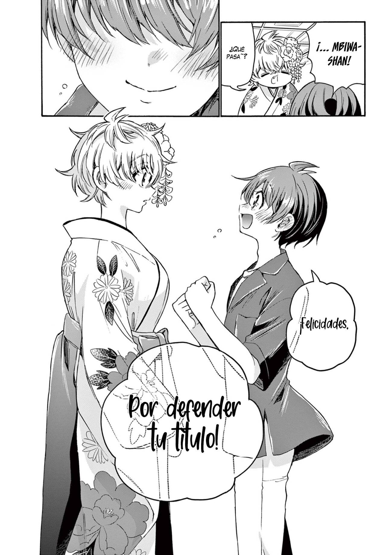 Mikadono Sanshimai wa Angai, Choroi Capitulo 45: Ahí está esa cara página 8