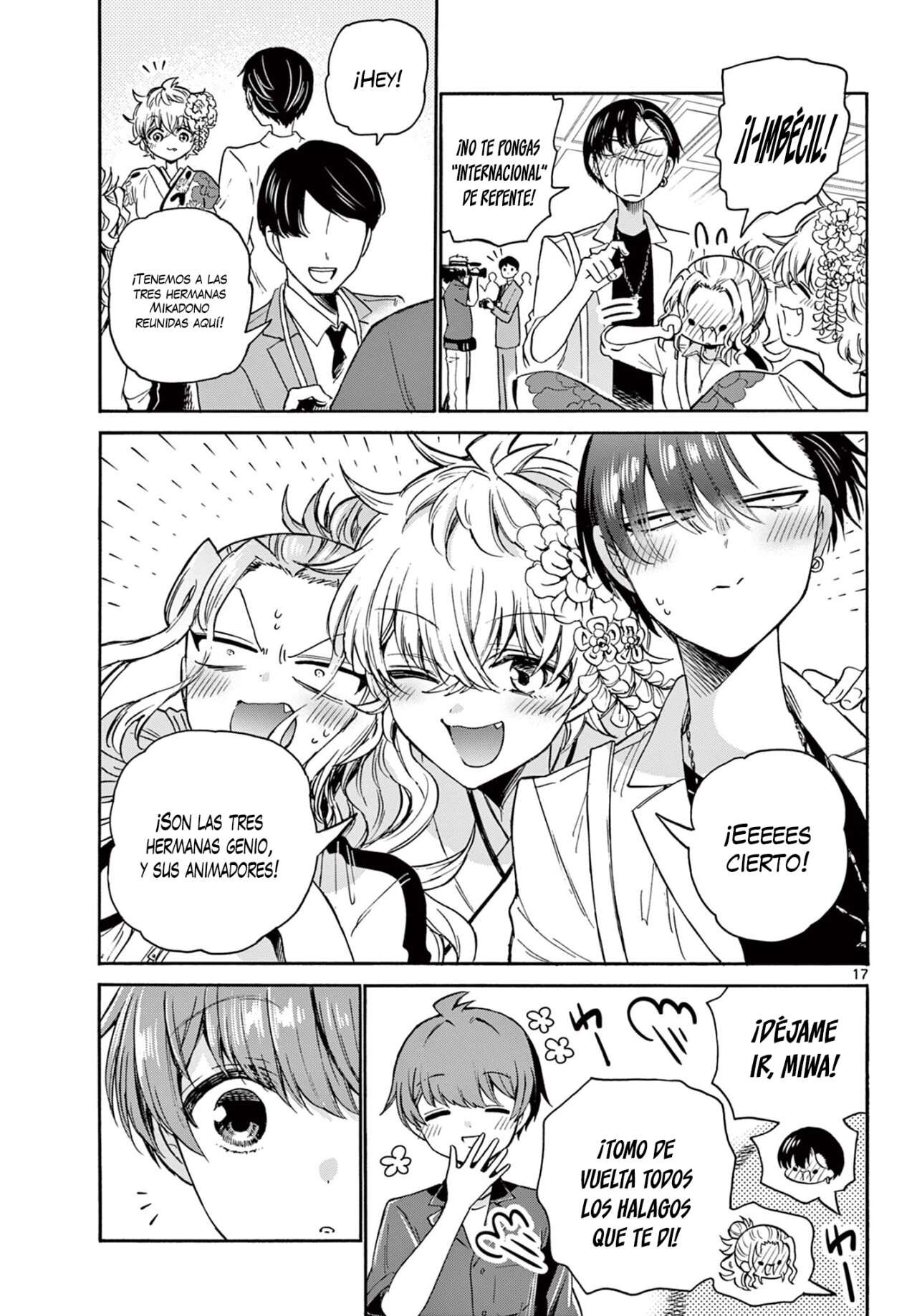 Mikadono Sanshimai wa Angai, Choroi Capitulo 45 página 18